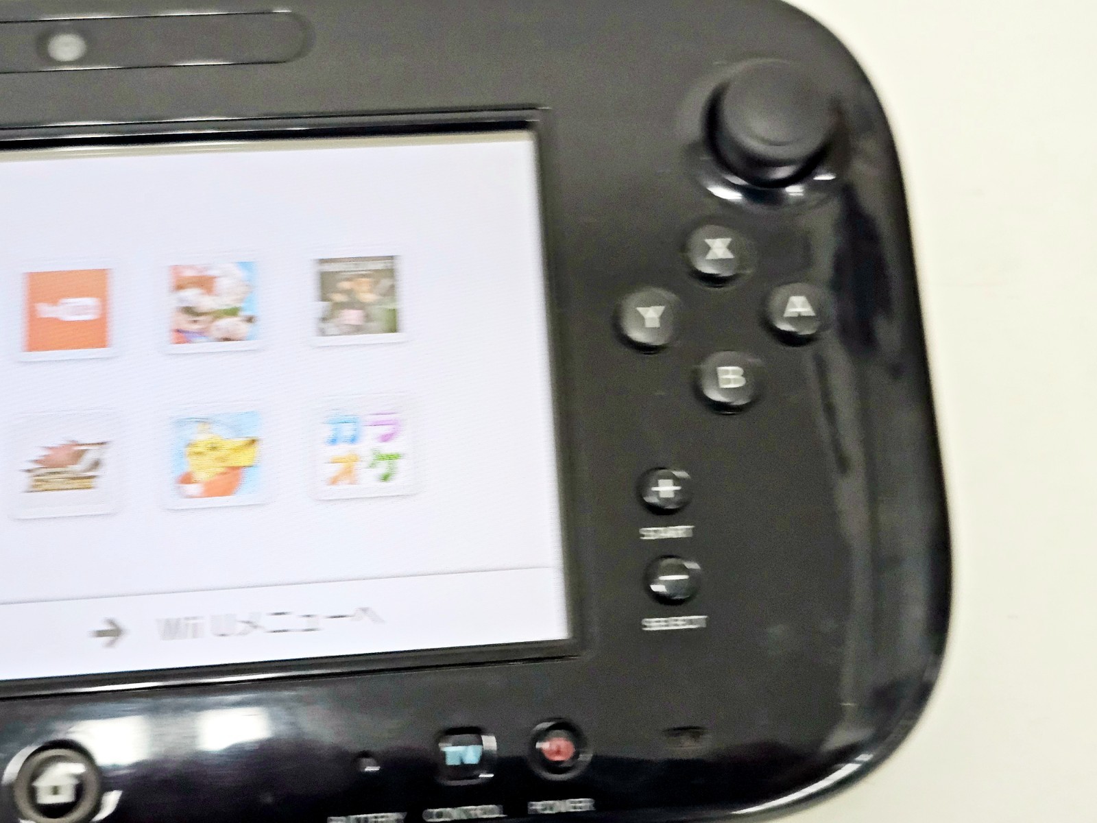 Nintendo Wii U Game Pad Black WUP-010(JPN) 800
