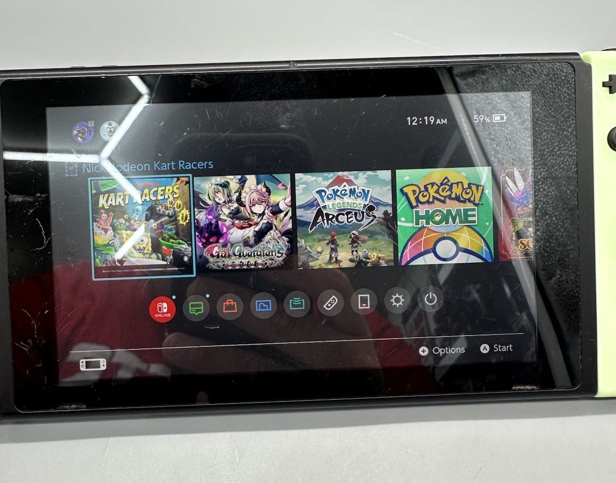 Nintendo Switch Console HAC-001 Set Used Tested Working