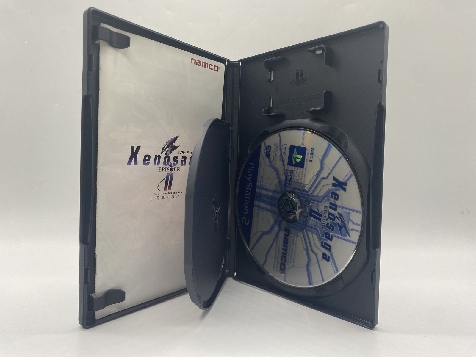 PS2 Playstation2 Console w/ Xenosaga series 6 set SCPH-70000 Black set JP Ver.