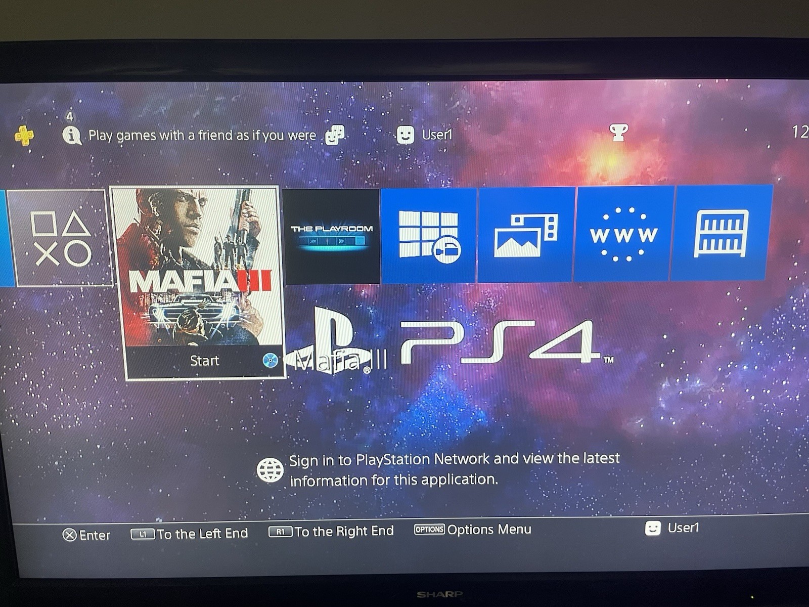 Sony PlayStation 4 – CUSTOM – Works 100% ready for use – Cords included – 500 gb