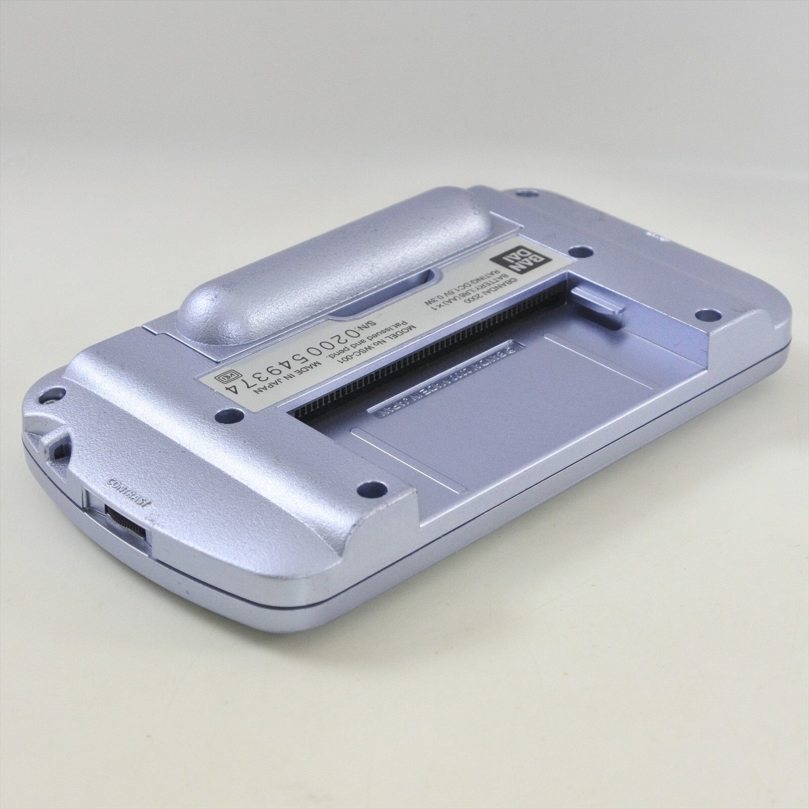 WonderSwan Color Console PEARL BLUE WSC-001 Bandai 0200549374 ws