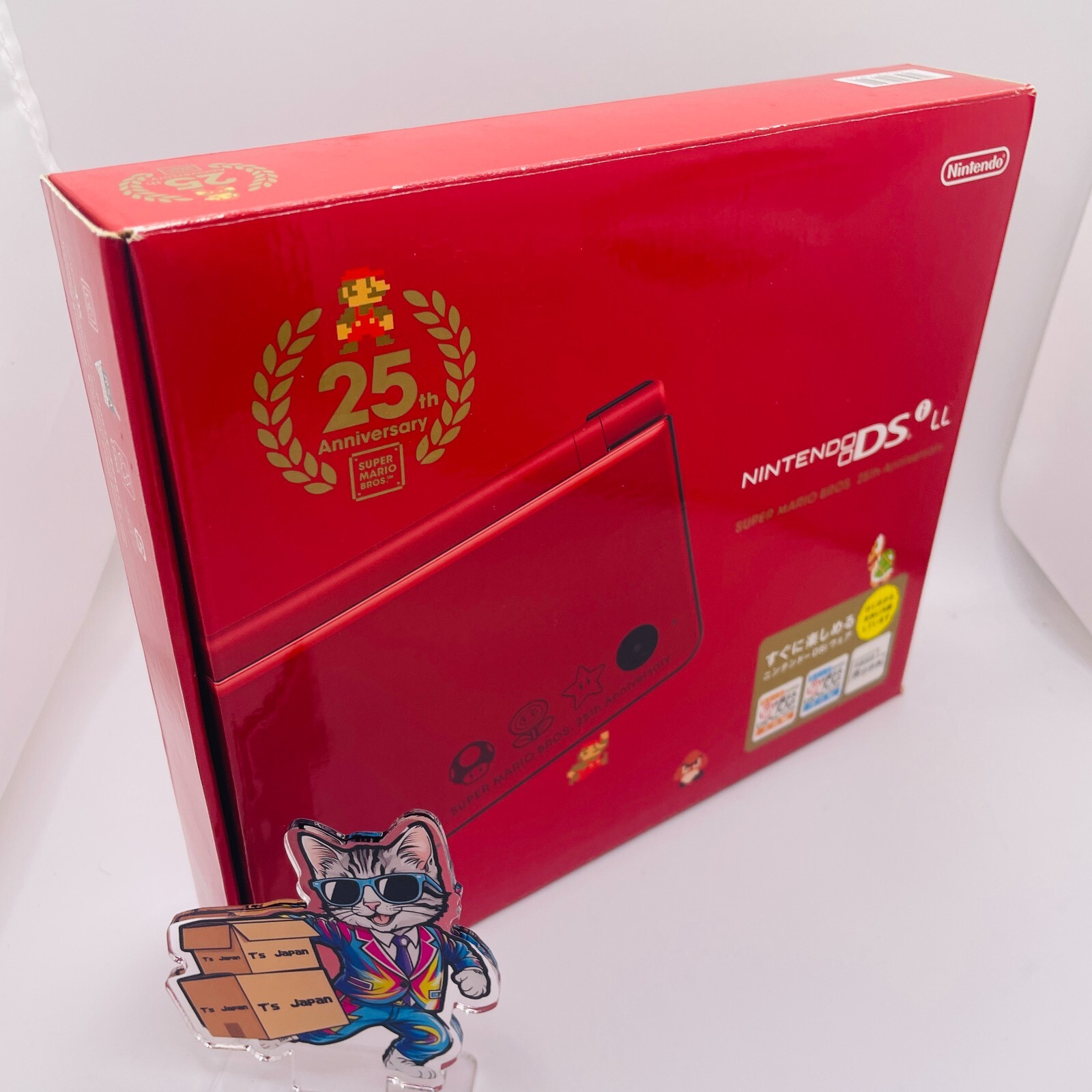 Nintendo DSi LL XL Red Console Super Mario 25th Anniversary Edition 2010 New