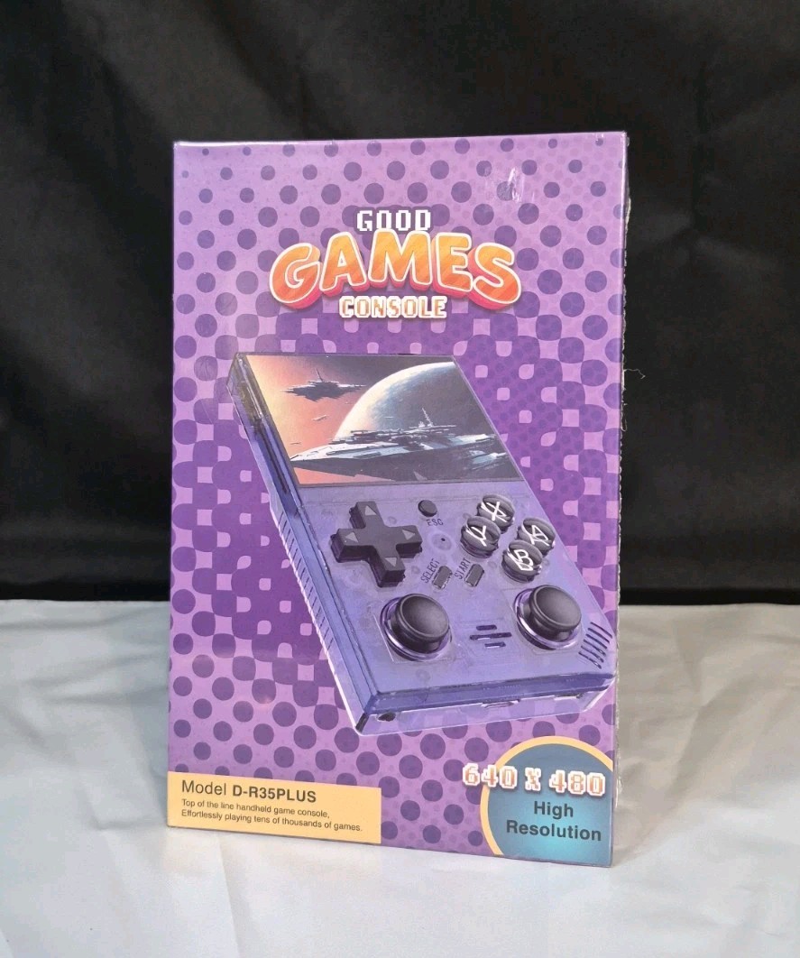 Good Game Consoles D-R35 Plus 640×480 High RESOLUTION Video Games New Sealed