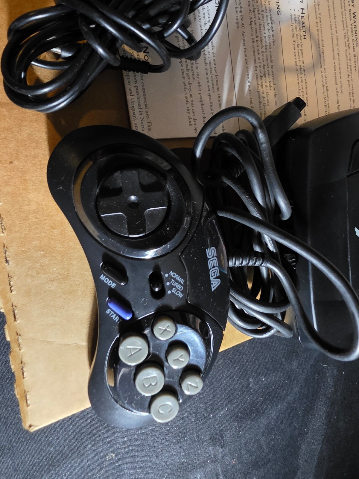 Sega Genesis III Model 3 Console Core System Complete In Box CIB MK-1461