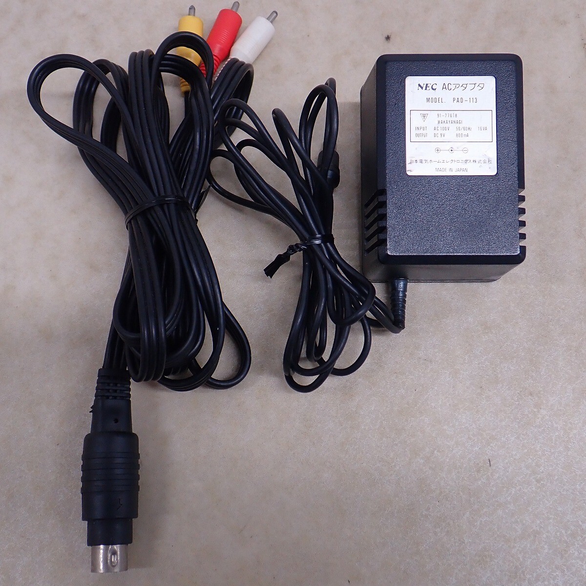 NEC PC Engine SUPER GRAFX Console PI-TG4 Japan Tested and Working