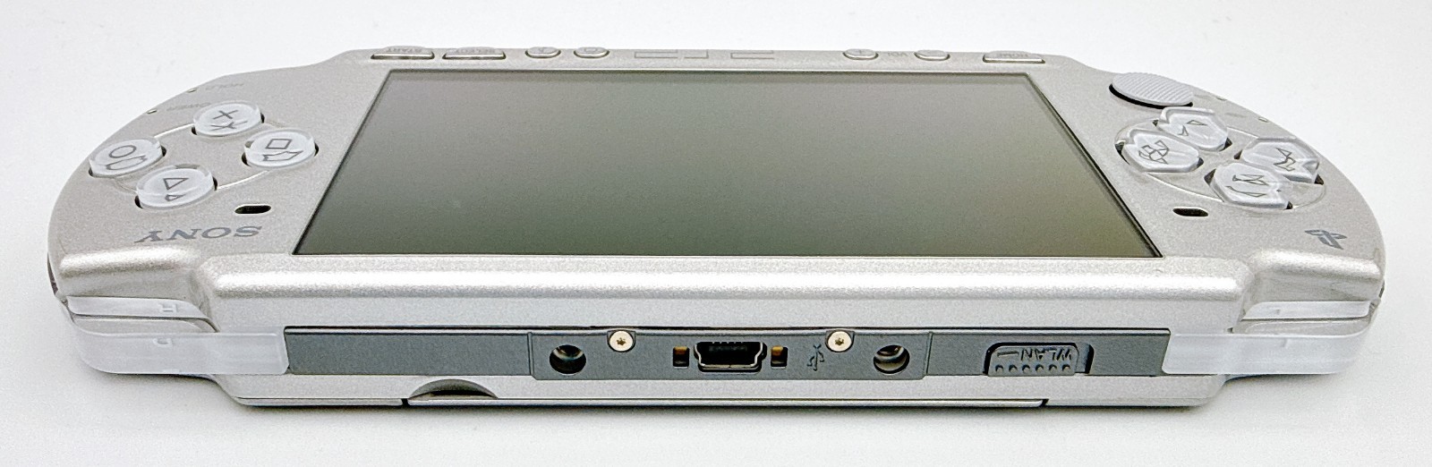 Sony PSP-2000 PSP 2000 Console Silver Region free w/adapter, battery – Very Good