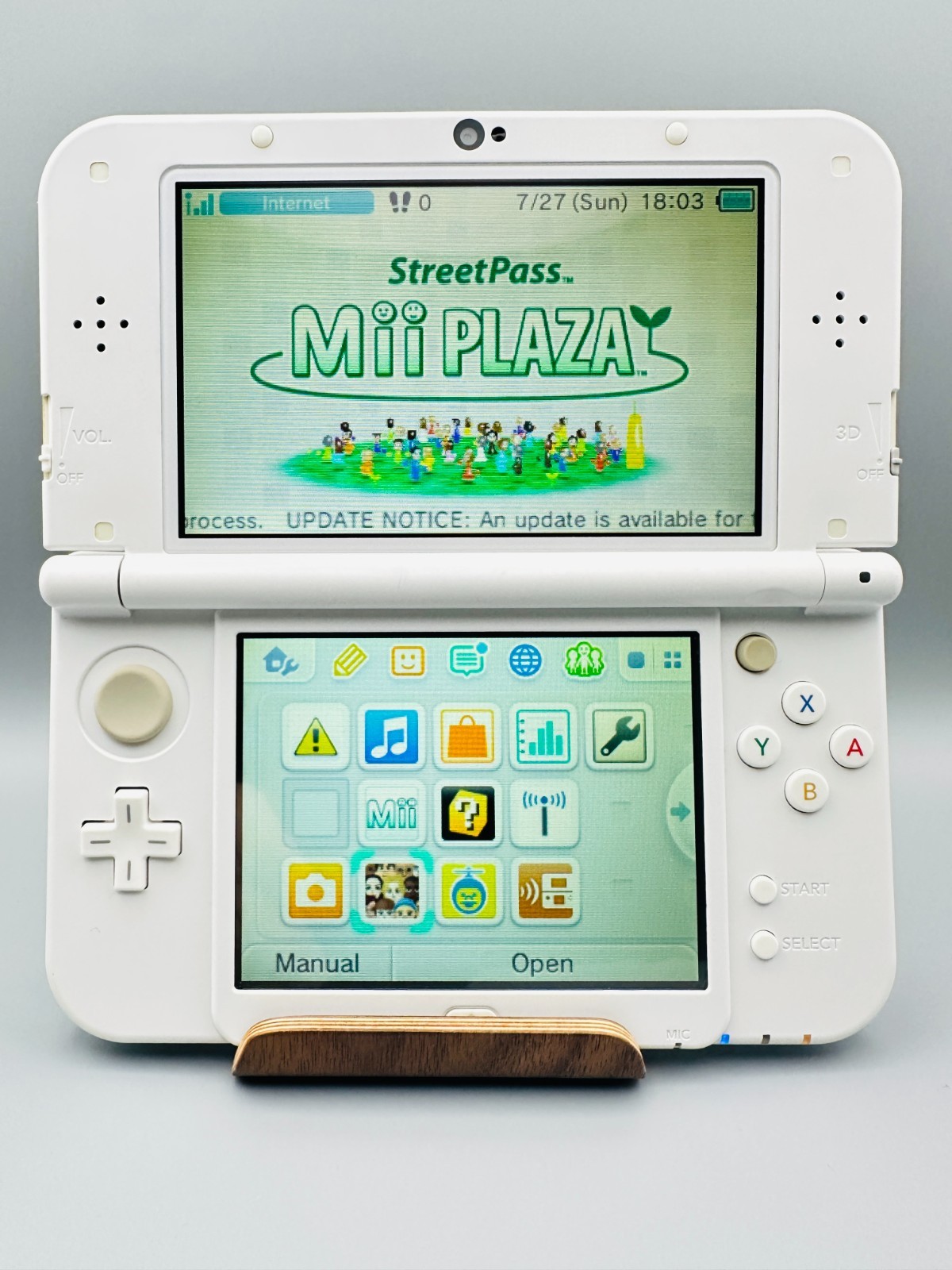 Nintendo New 3DS LL XL | Pearl White | Bottom IPS | 64gb | Mint Condition