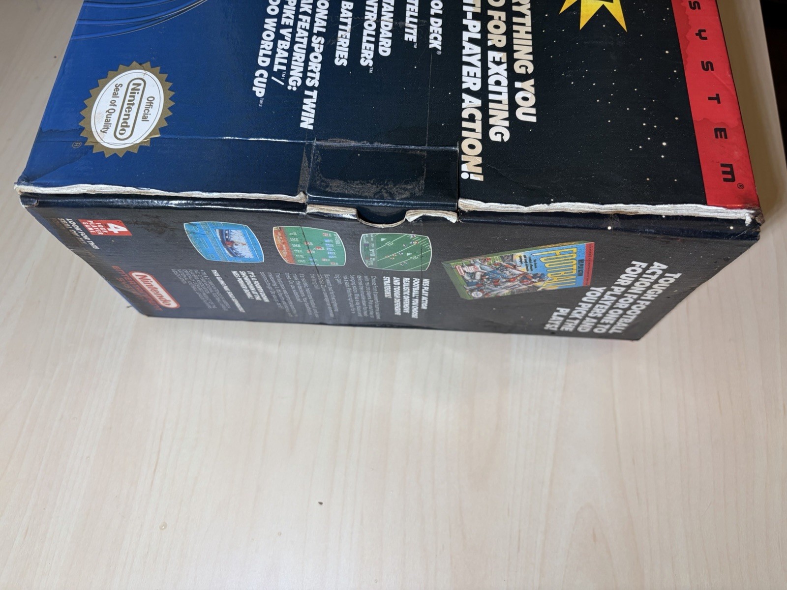 Nintendo NES Sports Set Game Console – Complete In Box – Mint – Partially New