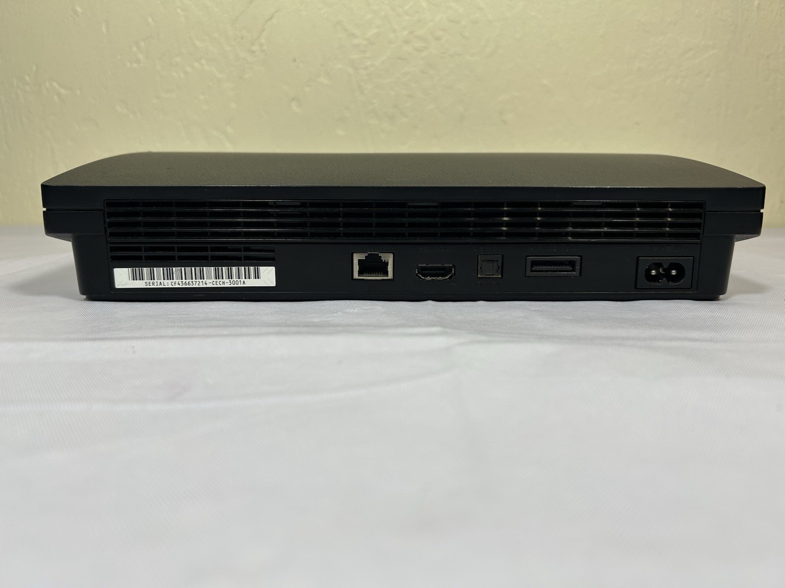 Sony PlayStation 3 PS3 Slim 160GB CECH3001A Console Only – Tested Working
