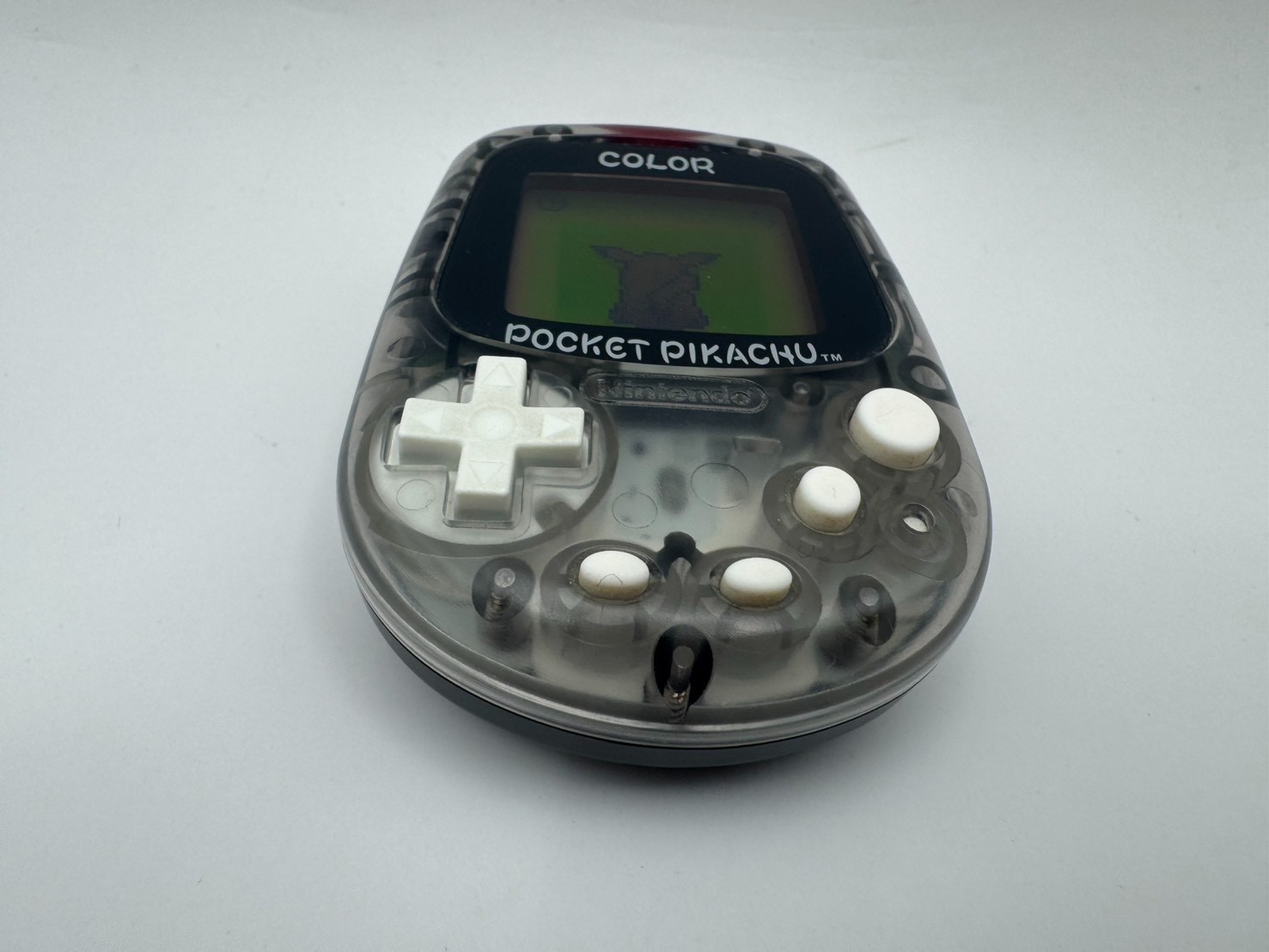 Pocket Pikachu Color &Clear Pedometer Pokemon Manual Japan Tested IR Untested