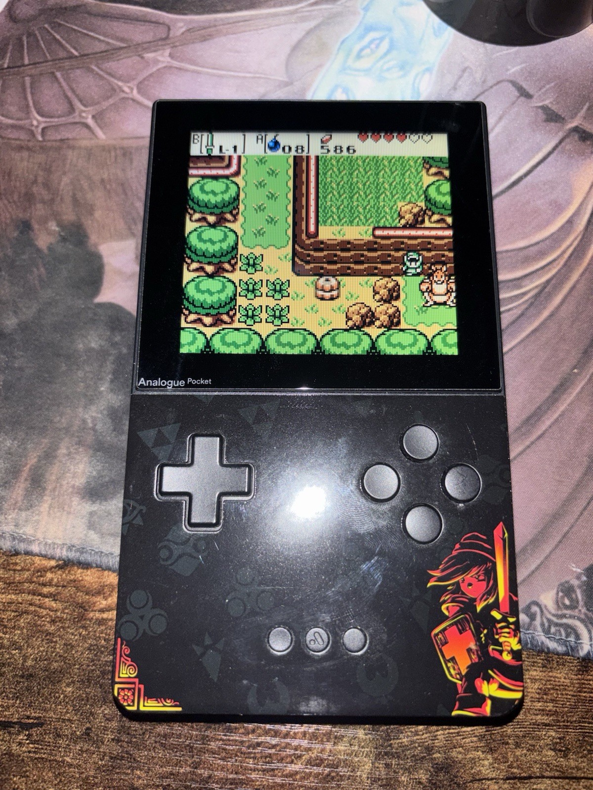 Analogue Pocket black 64gb Sd Card lightly played