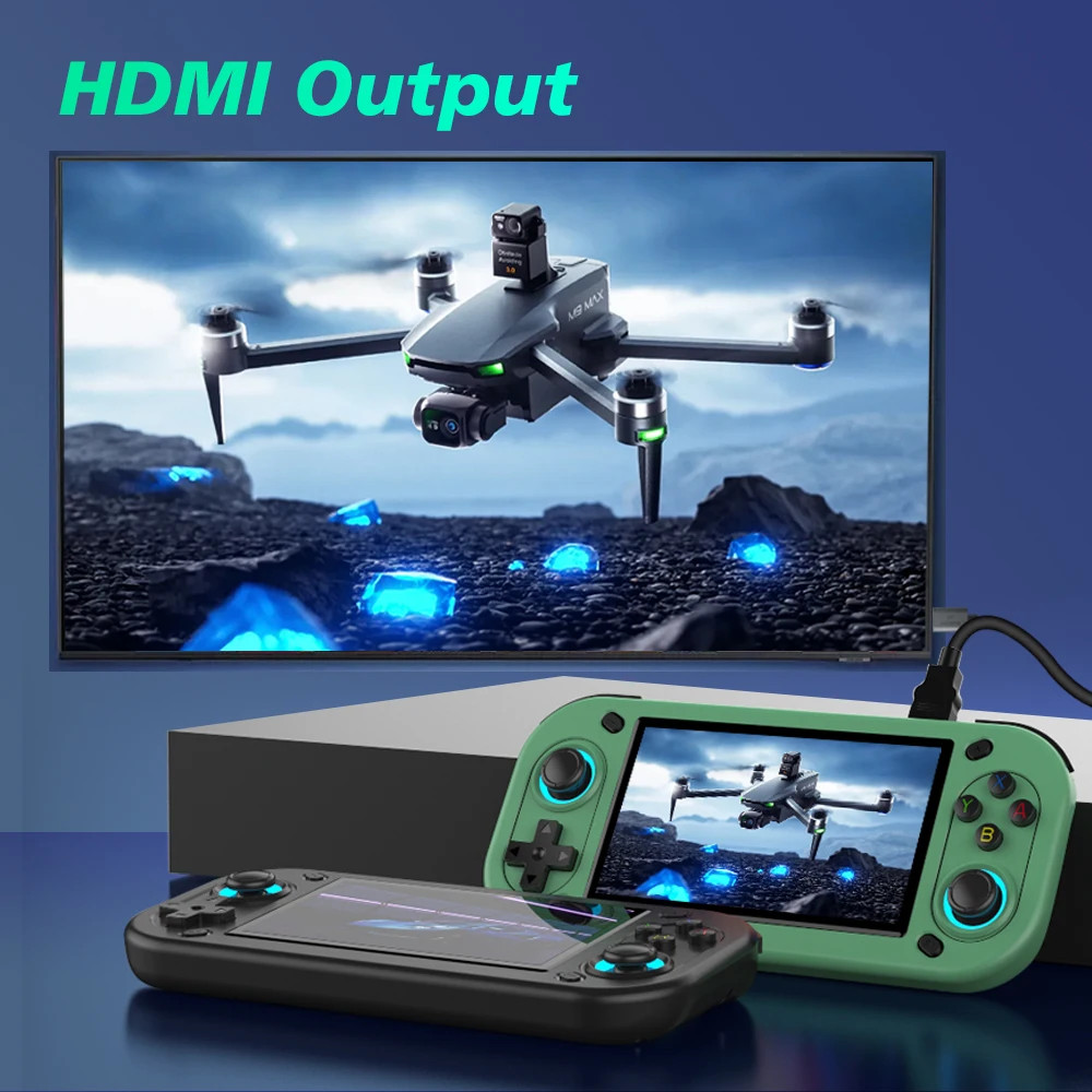 FUNKIDDY R43S Retro Handheld Video Game Console Open Source Linux System 4.3Inch