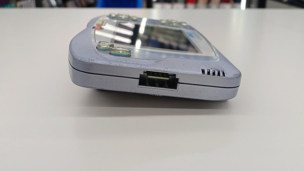 BANDAI WonderSwan Color SWJ-777C2B Crystal Silver Japan Tested Console Used
