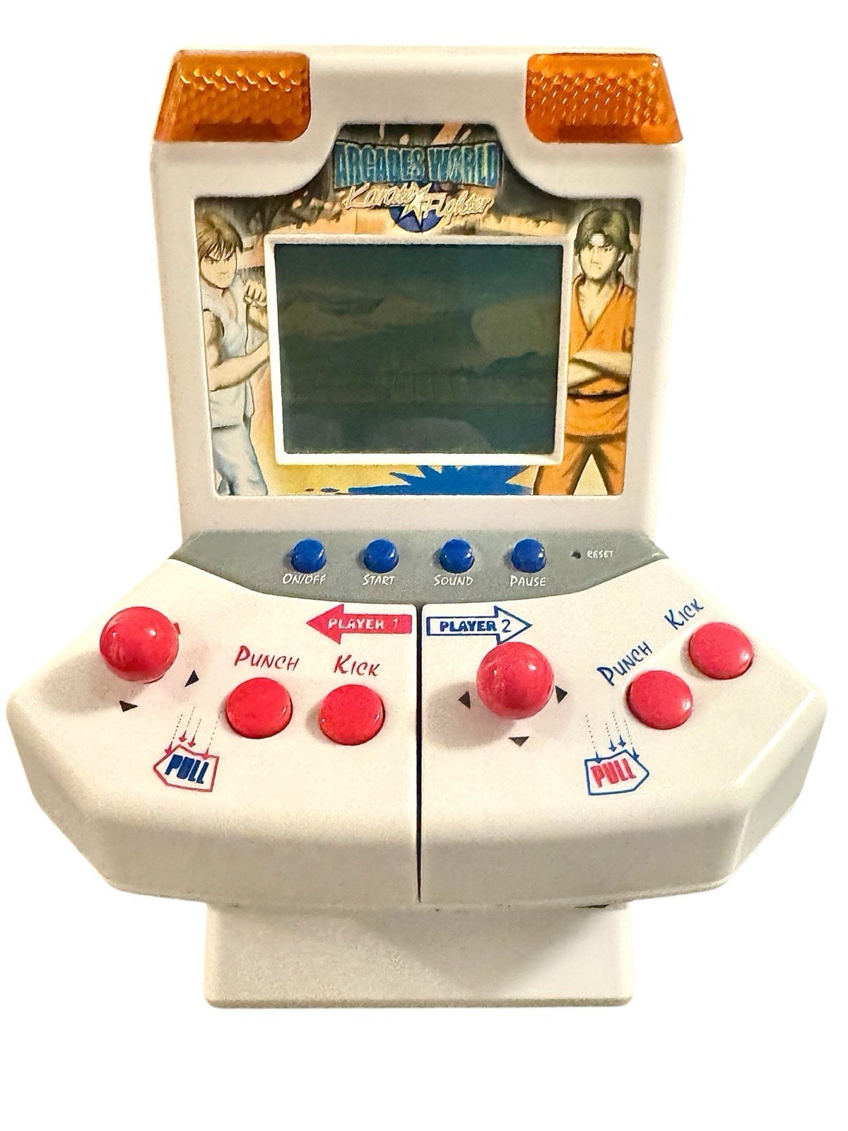 Arcades World Karate Fighter Small Game Console ( Read Description)