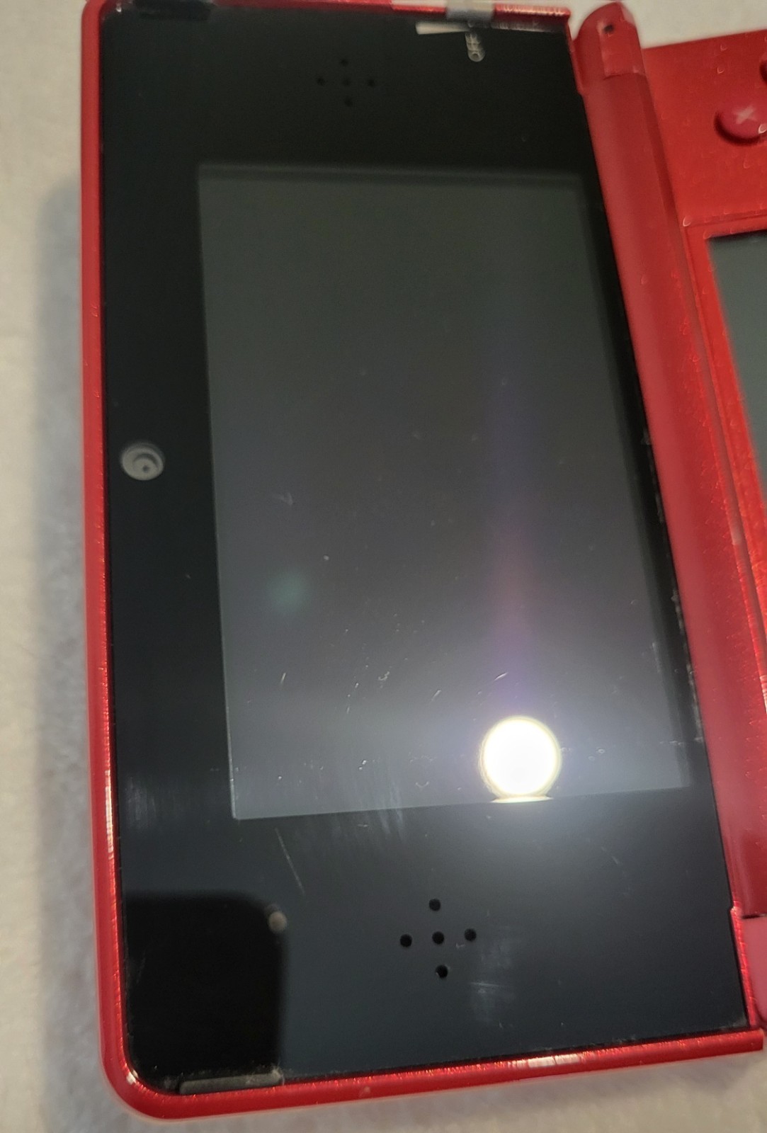 Lot of 3 Nintendo 3DS Console Systems, Pink, Red, Aqua Blue, Tested w/ Chargers