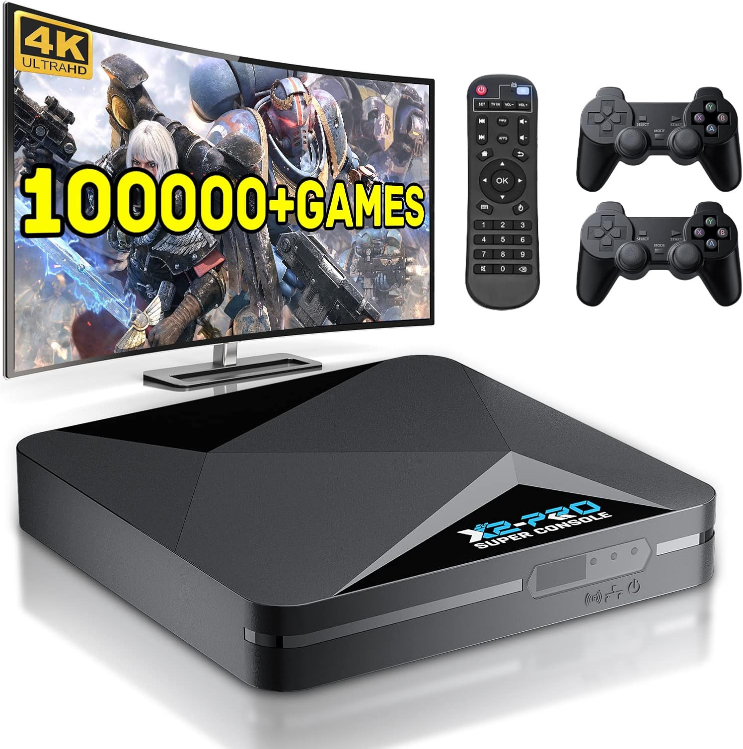 Retro Game Console, Super Console X2 Pro Built-In 100000+ Games, Video Game Cons