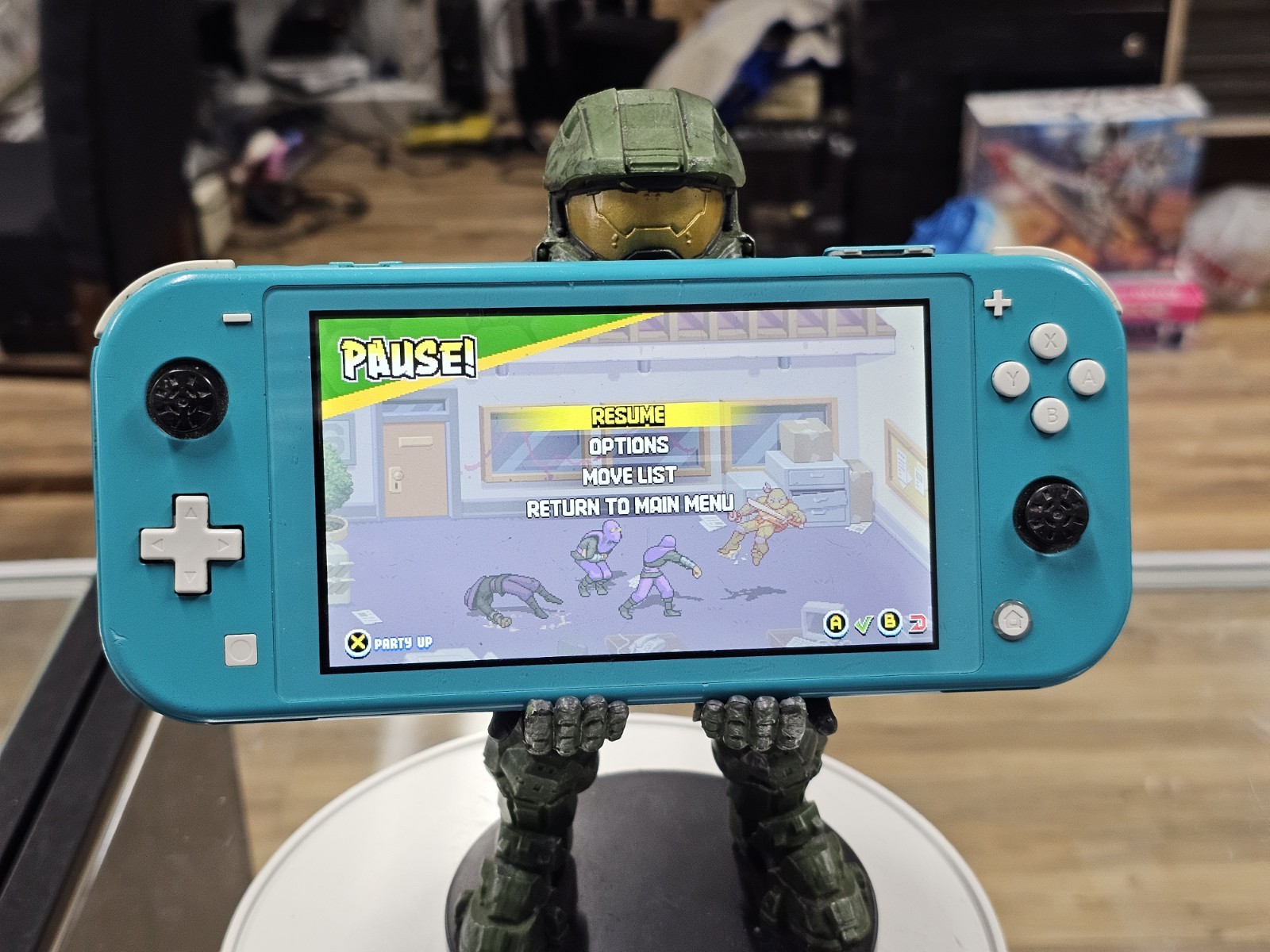 Nintendo Switch Lite Handheld Console Turquoise Blue READ DESCRIPTION