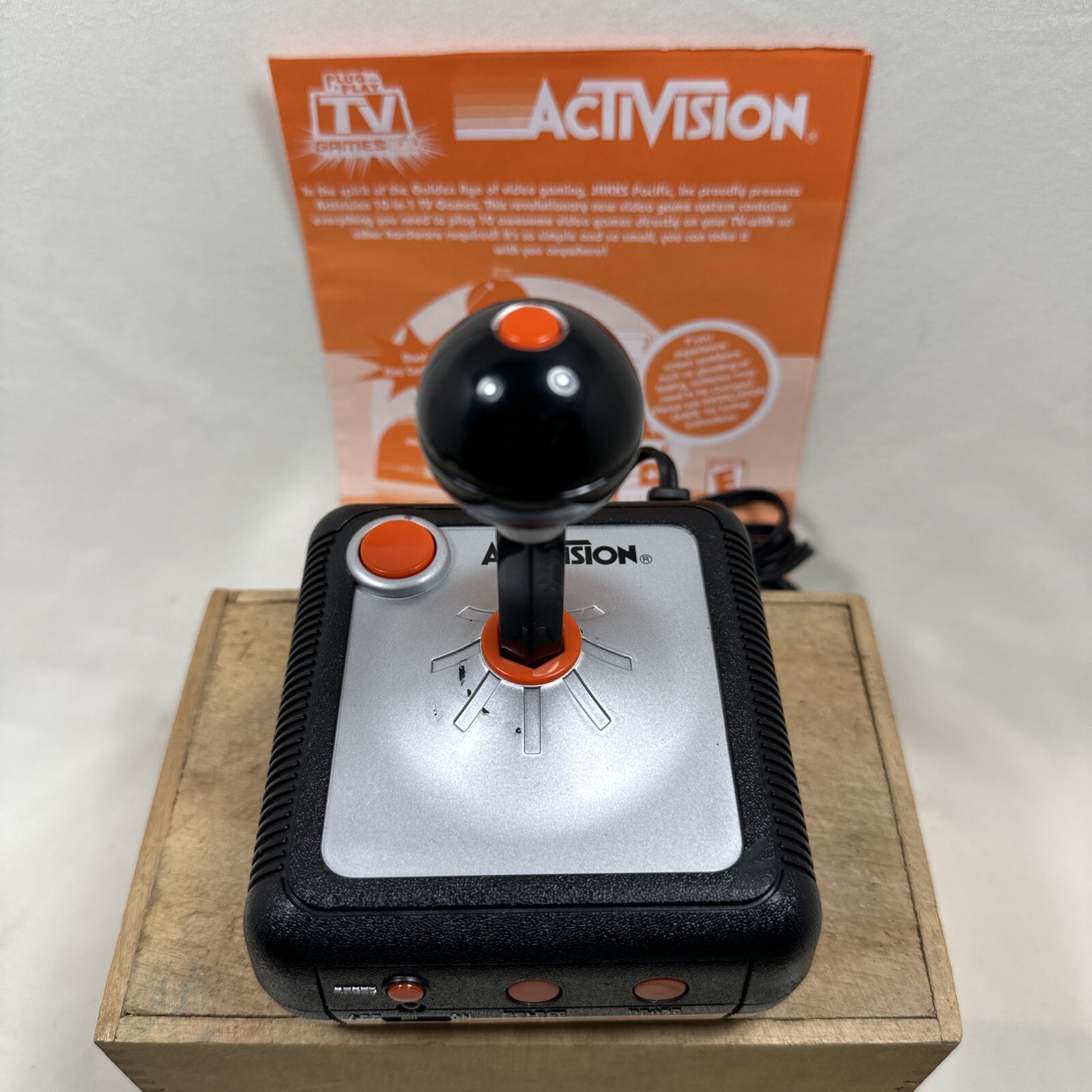 Activision Plug N Play TV Game System- 10 in 1 Games -JAKKS Pacific 2004 Pitfall
