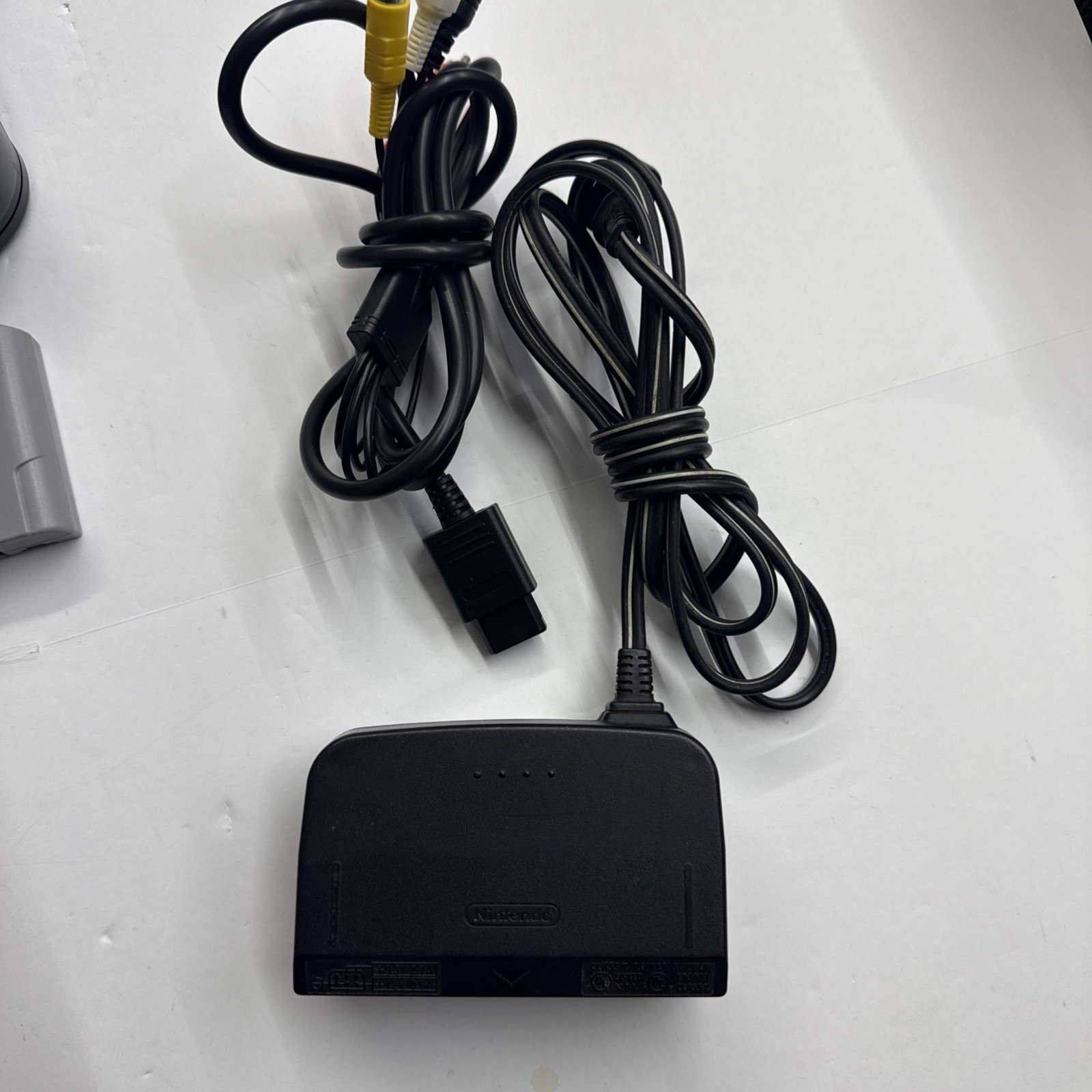 N64 – Nintendo 64 Smoke Grey Console Region Free W/ Super Smash Bros Tested 2945