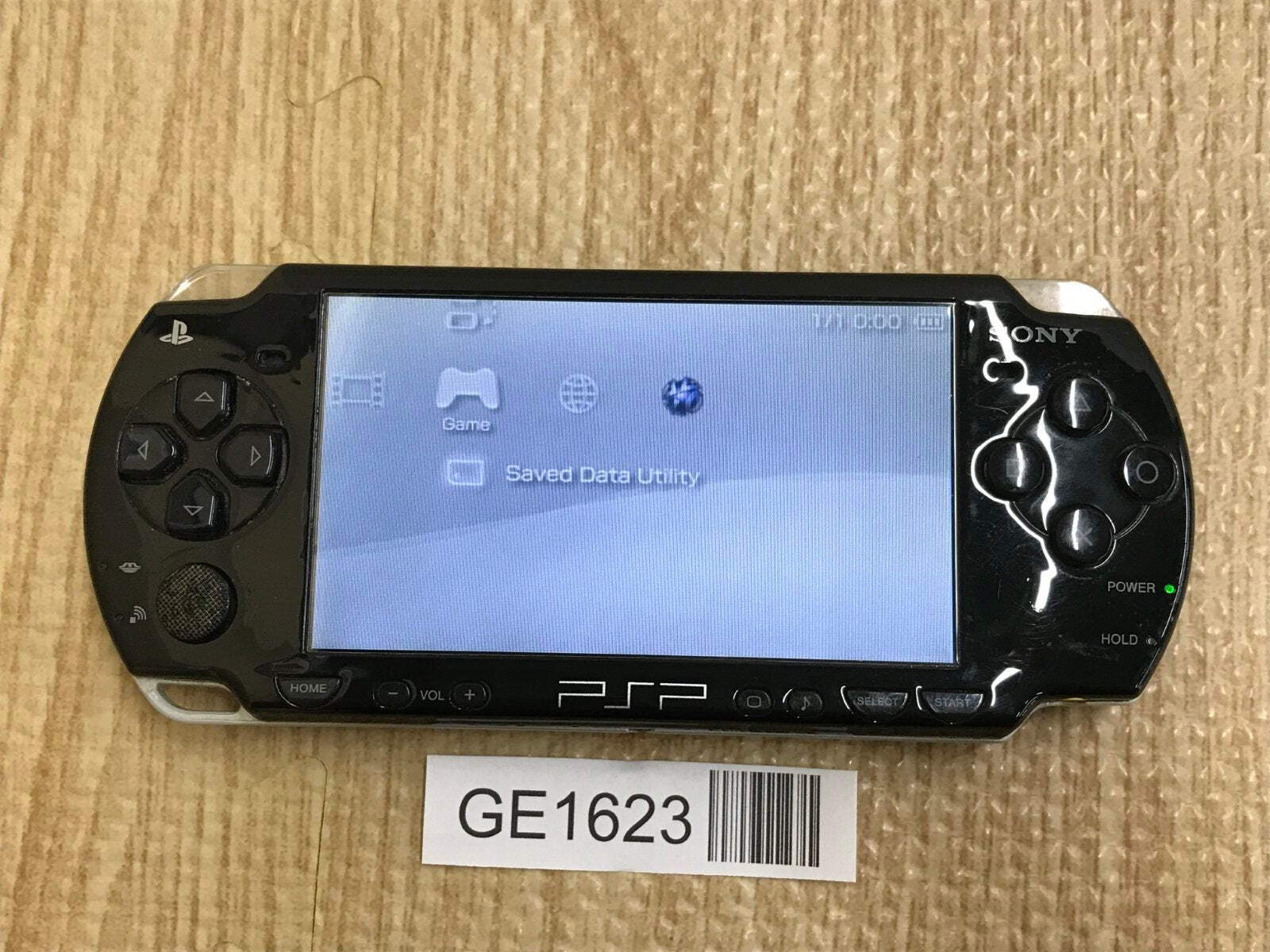 PSP-2000 PIANO BLACK Console Japan – With Defects GE1623