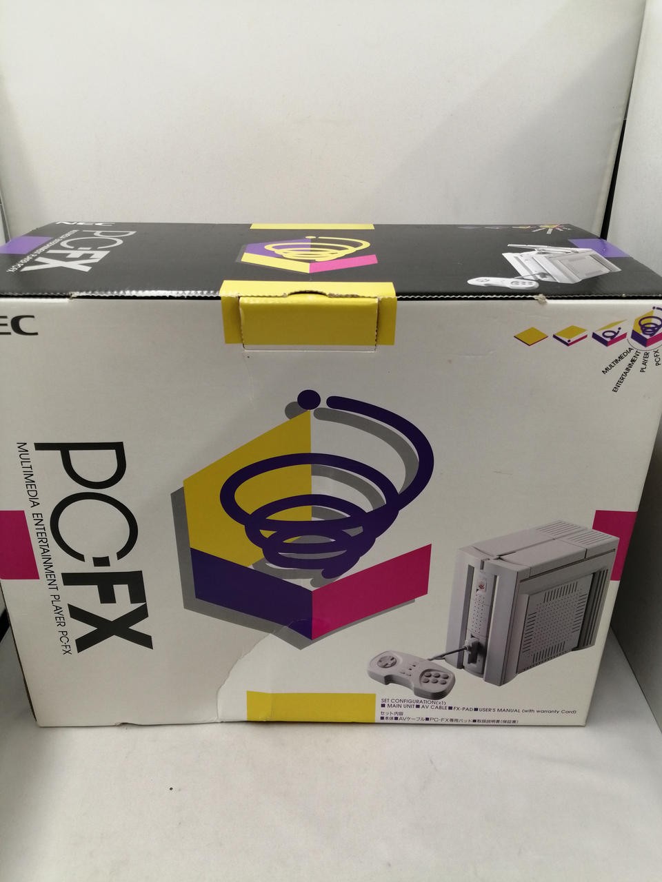 NEC PC-FX 32-Bit Gaming Console System Japan 1994 Retro Rare Vintage