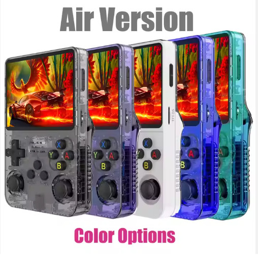 Retro Handheld Game Console R36S Air Version – 128GB, 20,000+ Games, 3.5″ IPS