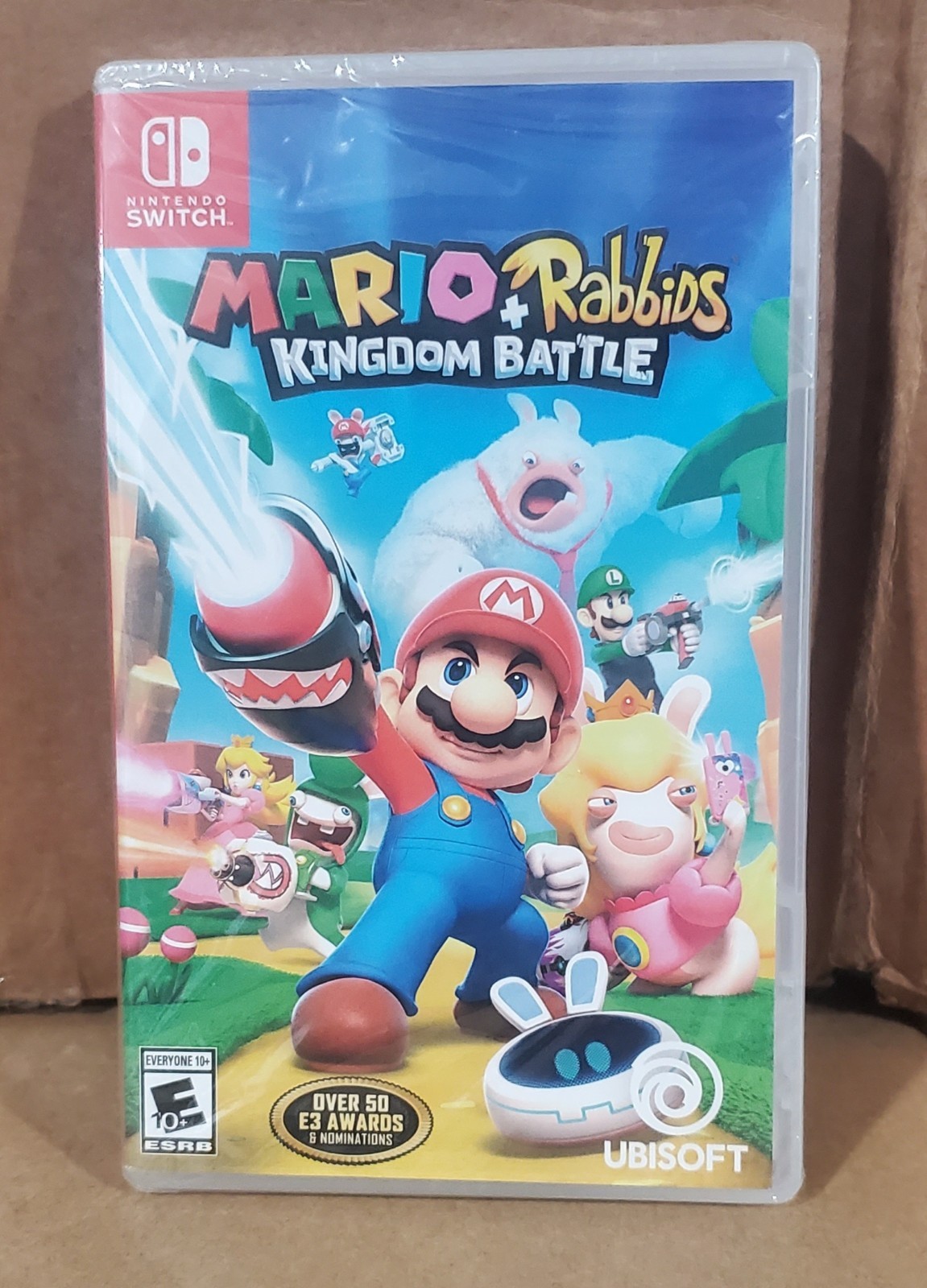 Nintendo Switch Mario Kart 8 Deluxe + 3 Month Online + Mario Rabbids + Case