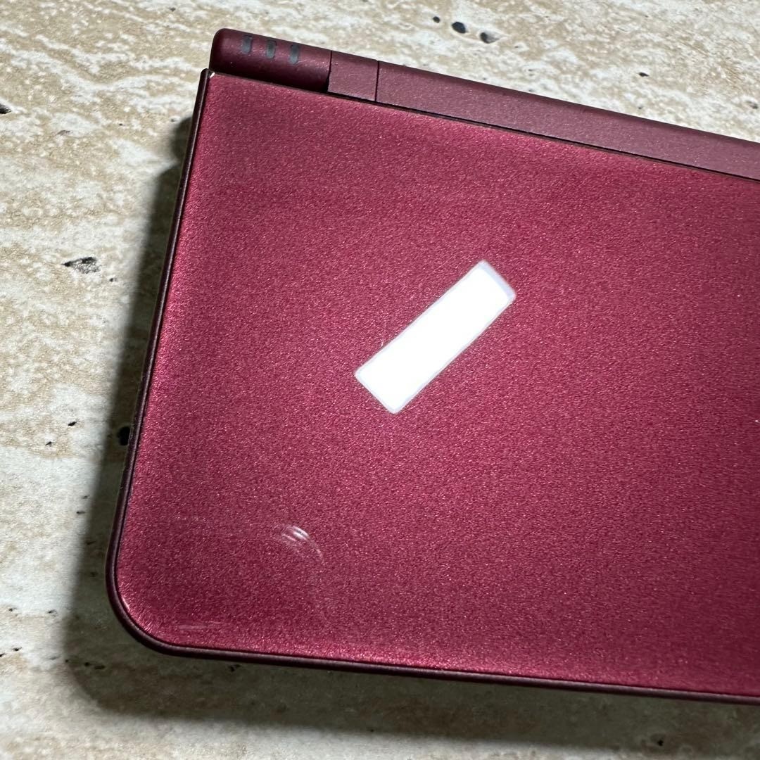 Nintendo DSi LL Wine Red Console Boxed Tested Working 6586