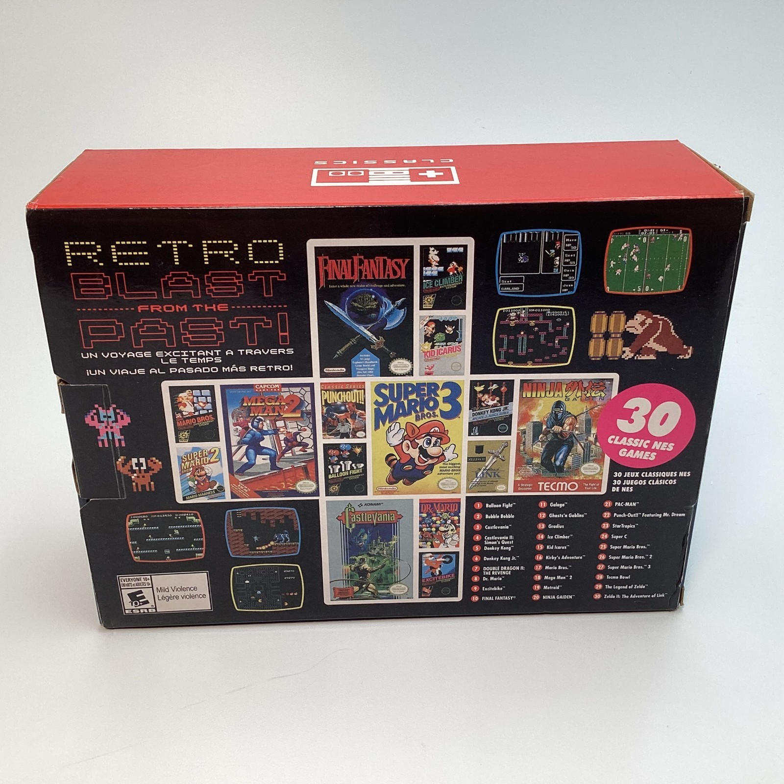 Nintendo NES Classic Edition Console CLV-001 with 30 Built-In Games – w/ Box