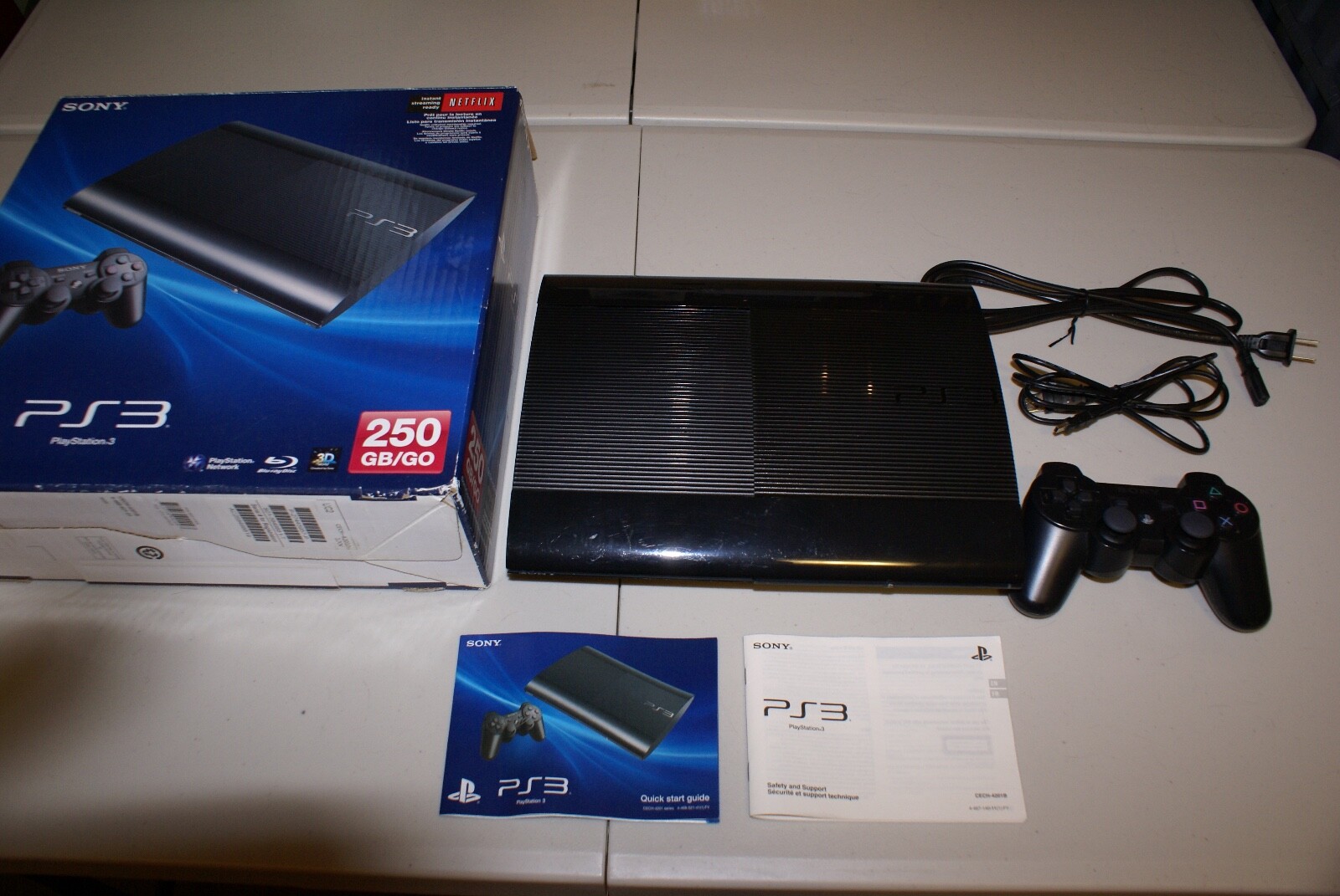 Sony PS3 – CECH-4201B – Charcoal Black – Pre-owned – Very Good Condition