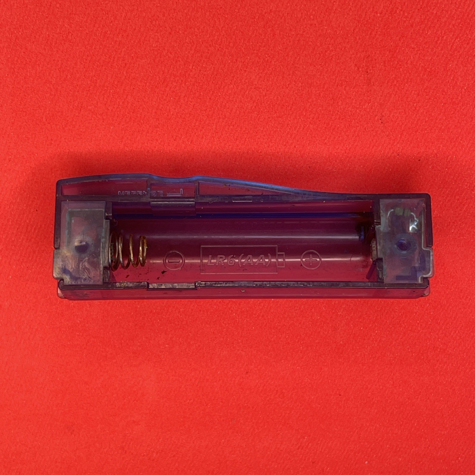 Bandai Wonderswan Clear Blue SW-001 for Parts or Repair