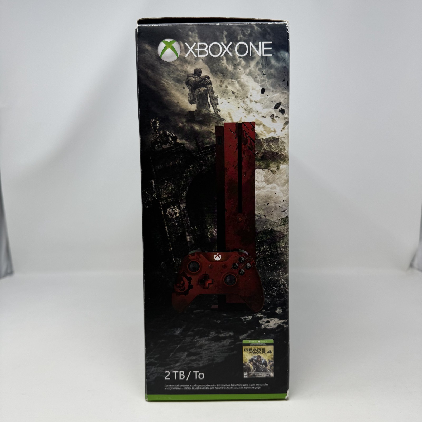 Xbox One System Gears of War 4 Limited Edition 2TB CONSOLE ONLY TESTED & WORKS!