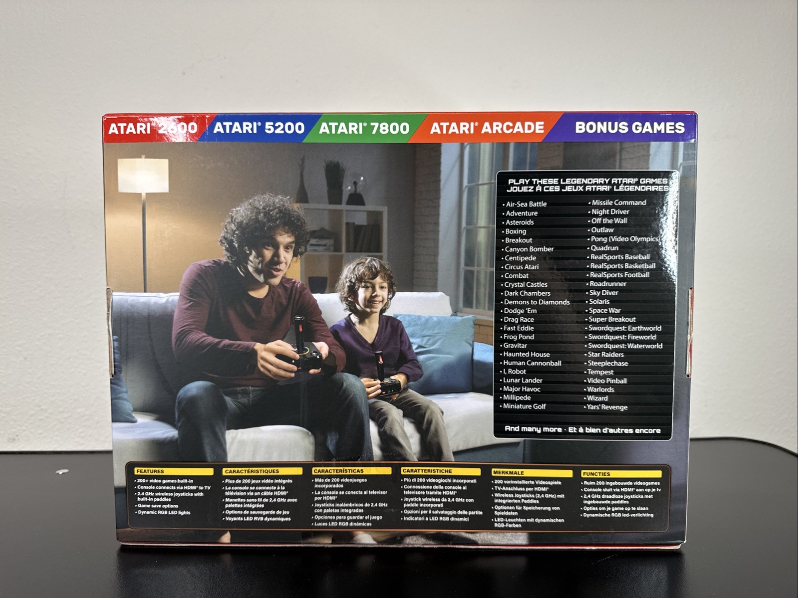 My Arcade Atari GameStation Pro HDMI Console Games 7000 – 2 Wireless Controllers
