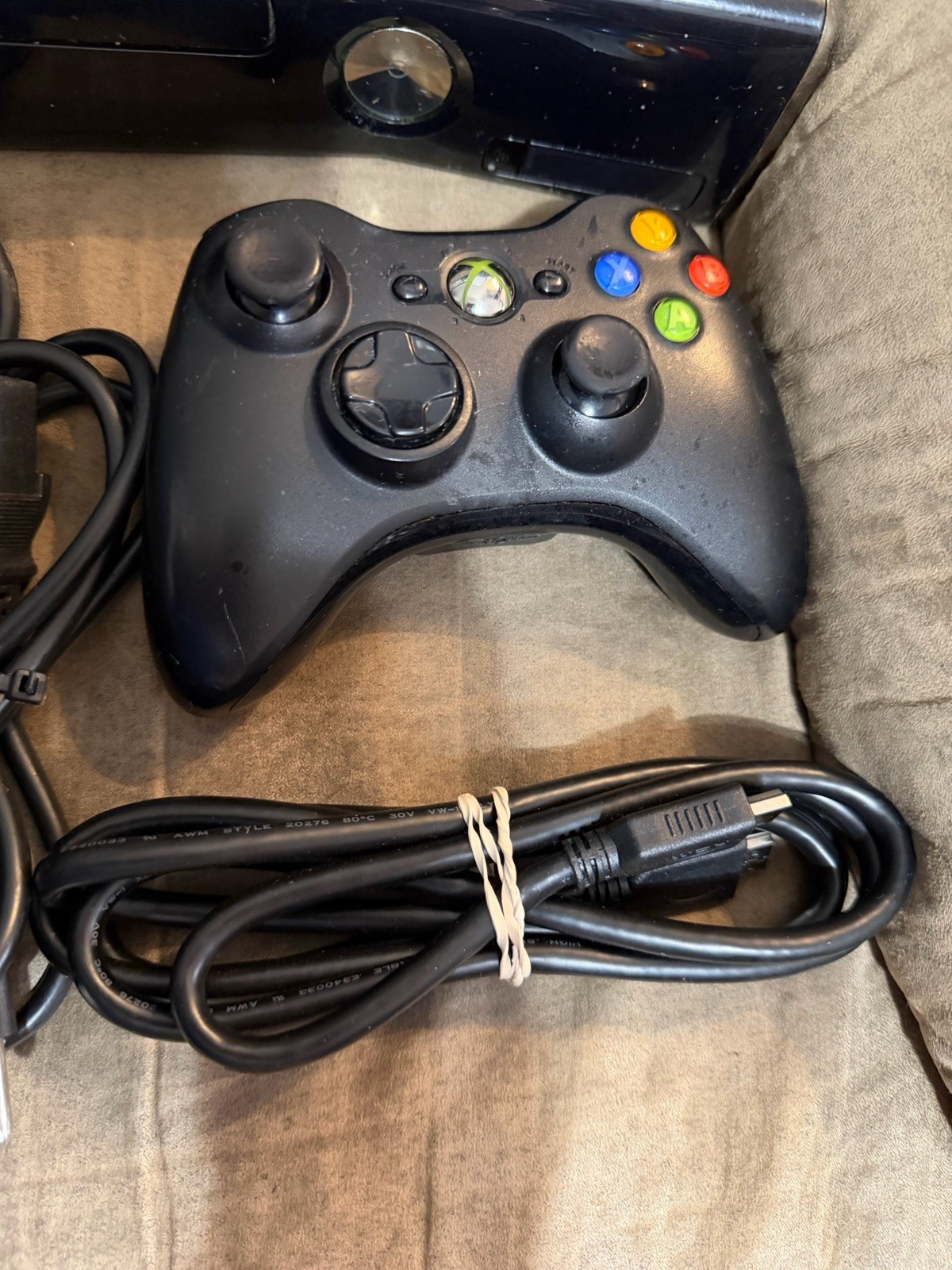 Xbox 360 Slim Console 250GB Bundle Tested Cleaned