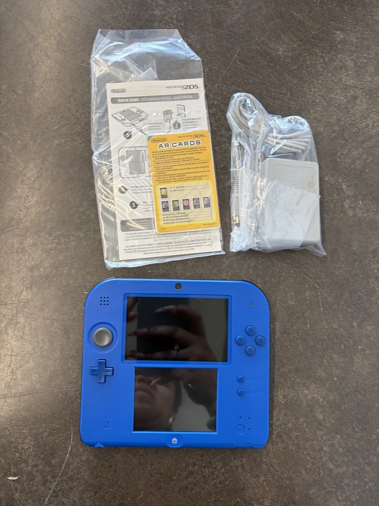 BRAND NEW OPEN BOX NINTENDO SUPER MARIO BROS. 2 ELECTRIC BLUE