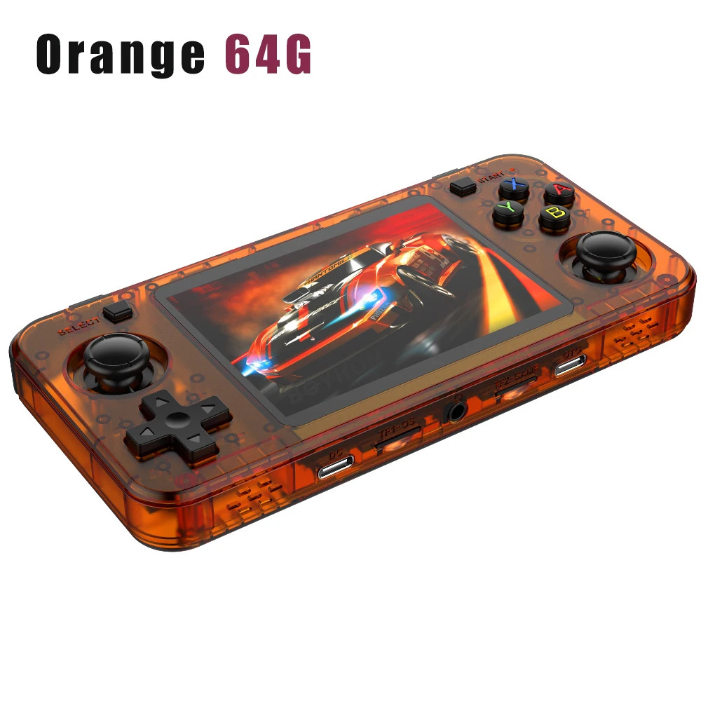 New R36H Retro Handheld Console Open-Source Linux System Classic Game Consoles 3