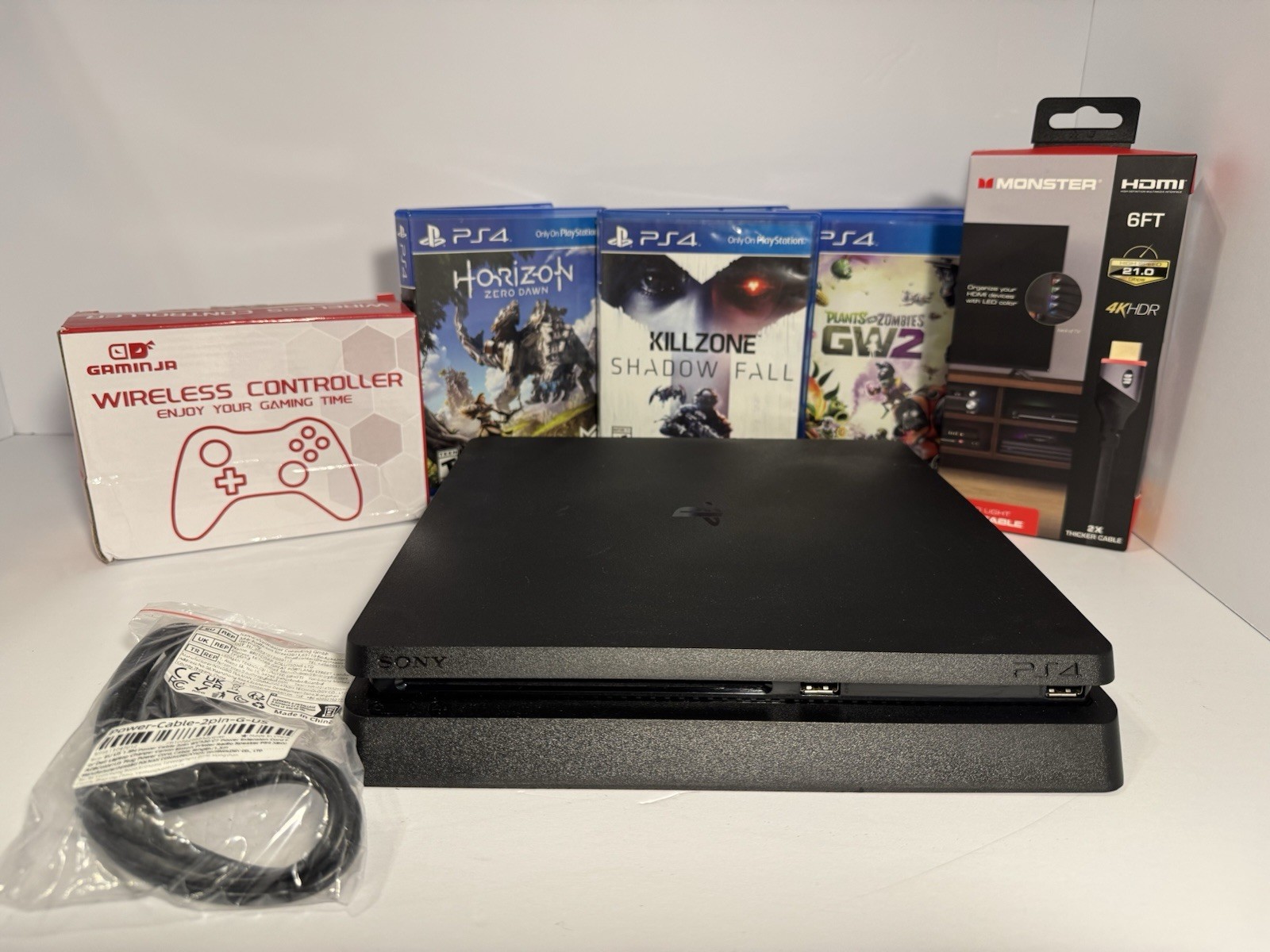 Sony PlayStation 4 Slim 1TB Console – PS4 SLIM BUNDLE