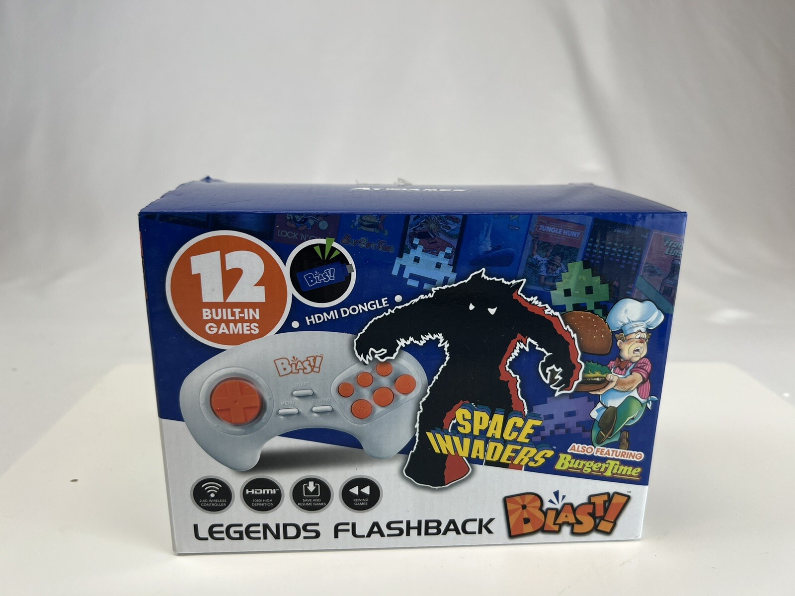 Legends Flashback Blast! 12 Retro Games Including Space Invaders HDMI AtGames