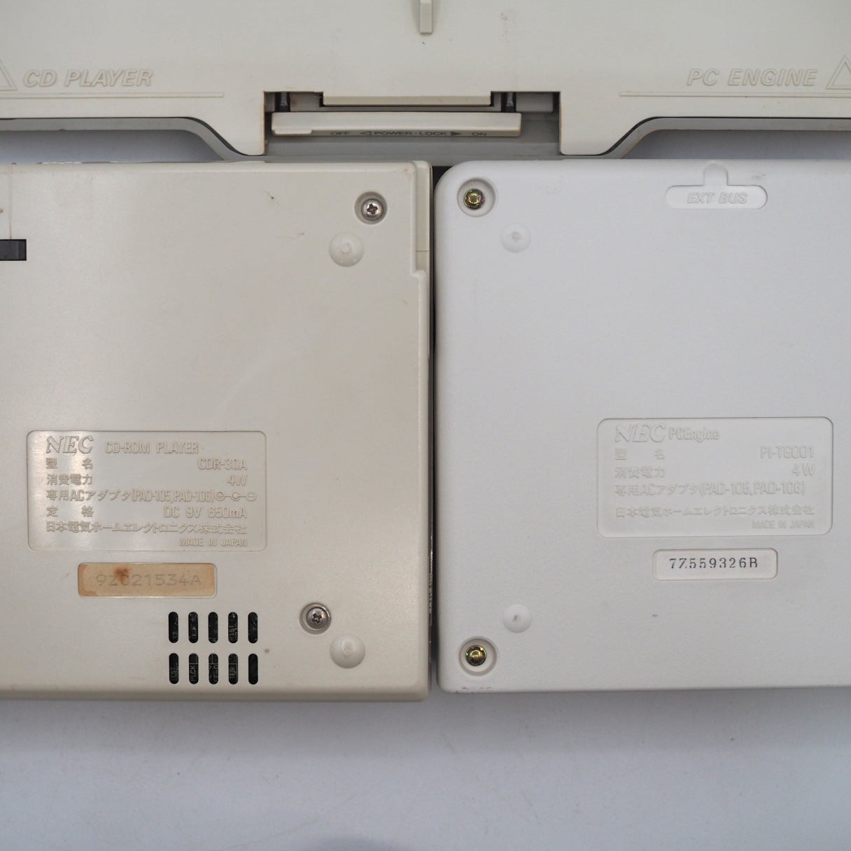 NEC PC Engine INTERFACE UNIT IFU-30 CD-ROM² Console System Boxed Tested Working