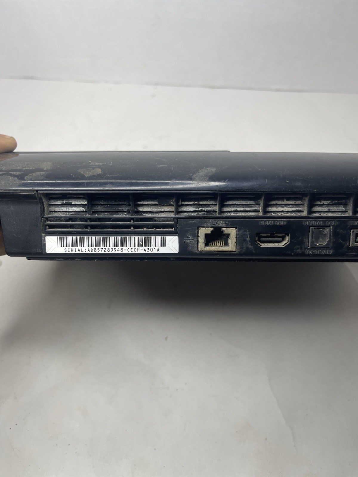 Sony PS3 Super Slim CECH-4001B Playstation 3 Console PARTS ONLY