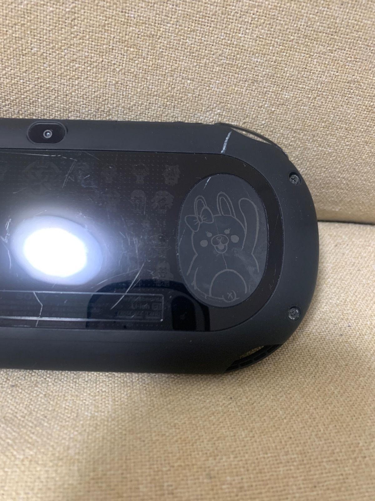 PS Vita Danganronpa 1.2 Reload Limited Engraved Model Japan Rare