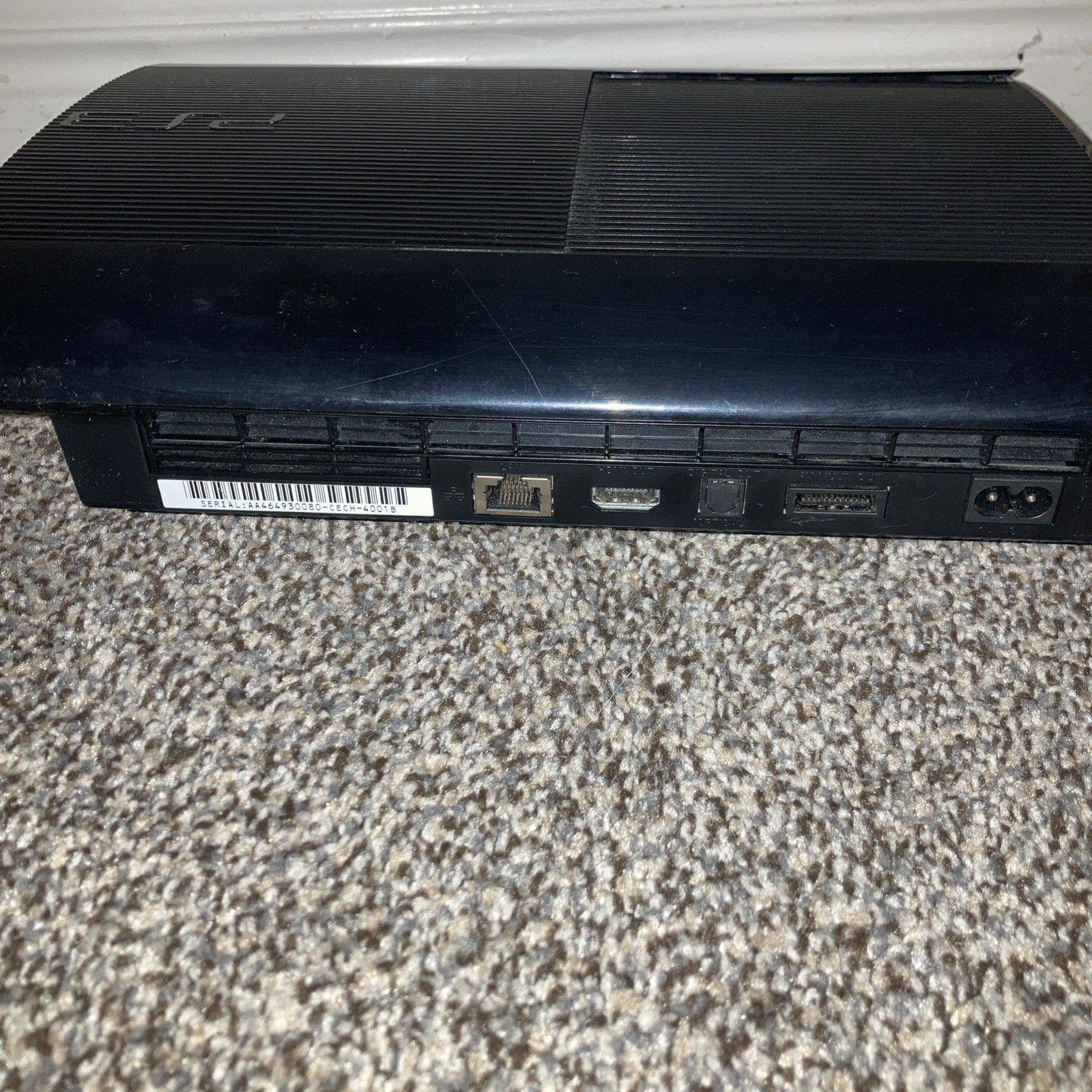Sony Ps3 PlayStation 3 250GB Black Console System