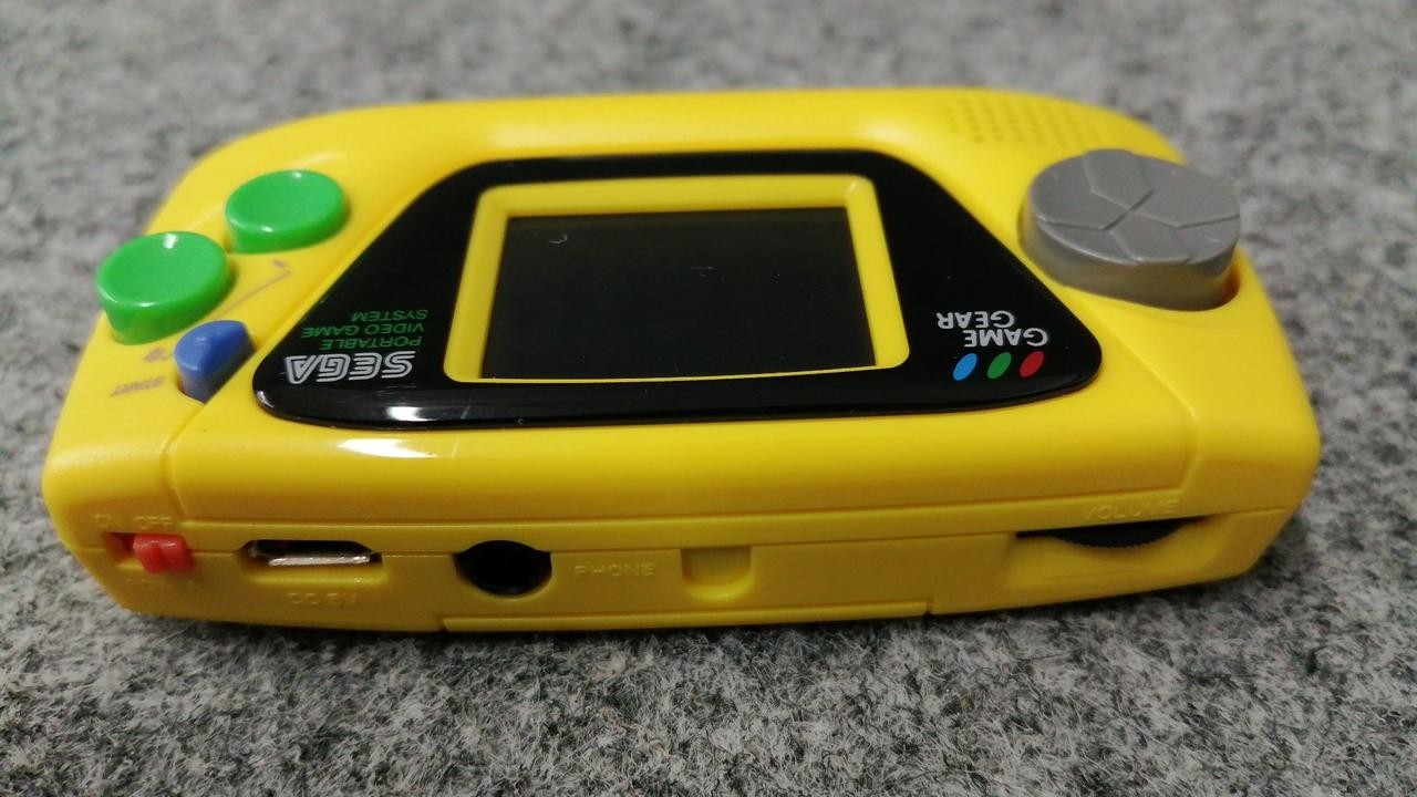 Game Gear Micro Yellow Model Number HCV 3278 SEGA