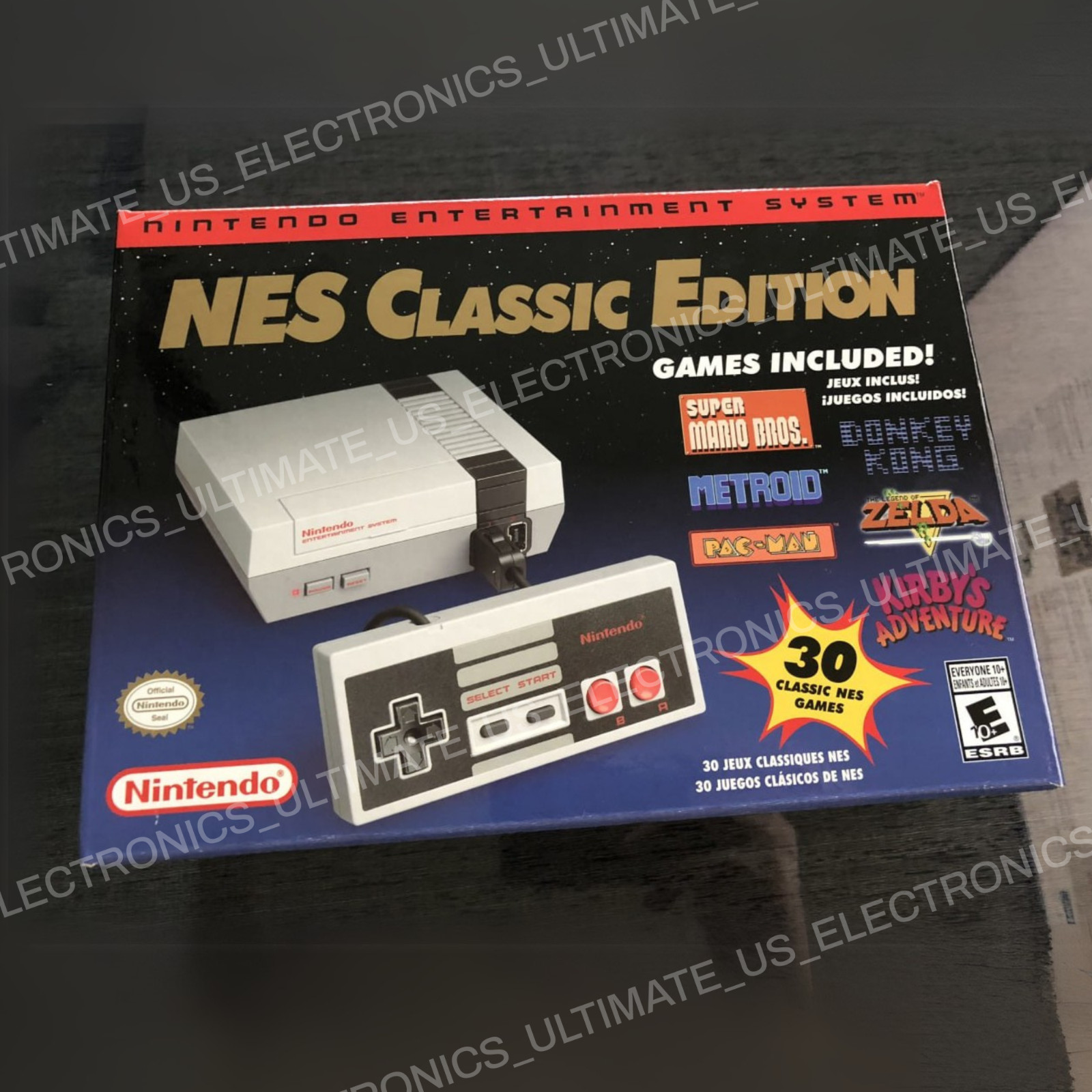Authentic Nintendo Classic Edition NES Mini Game Console USA Brand New in stock