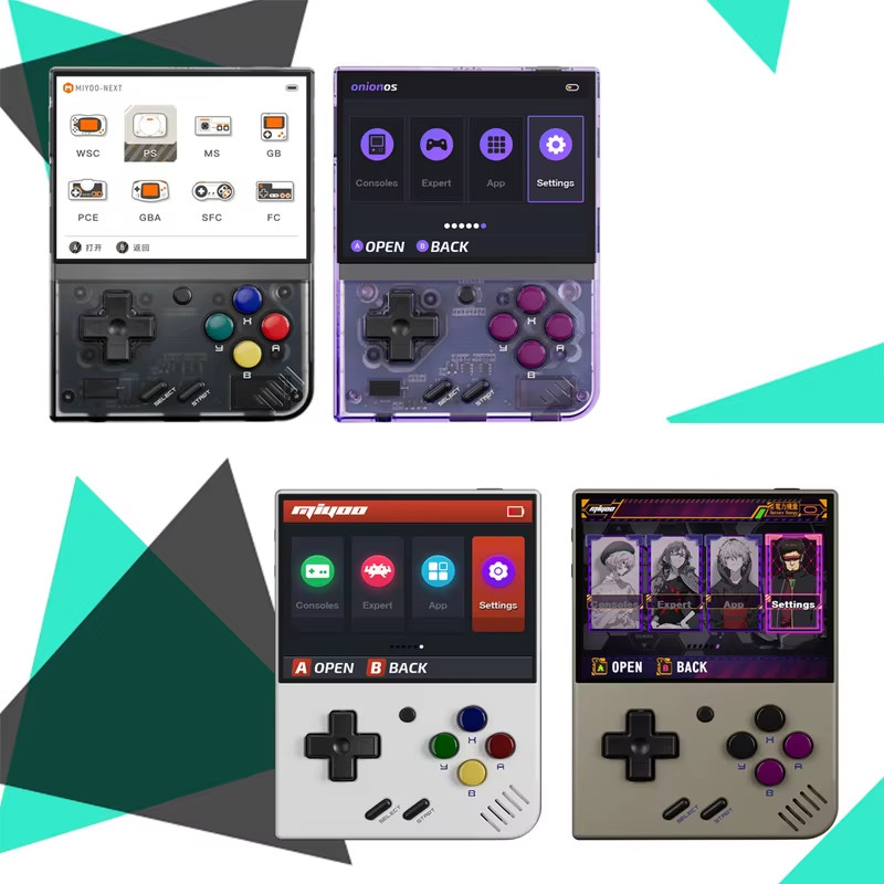 Miyoo Mini plus Portable Retro Handheld Game Console 3.5-Inch IPS HD Screen