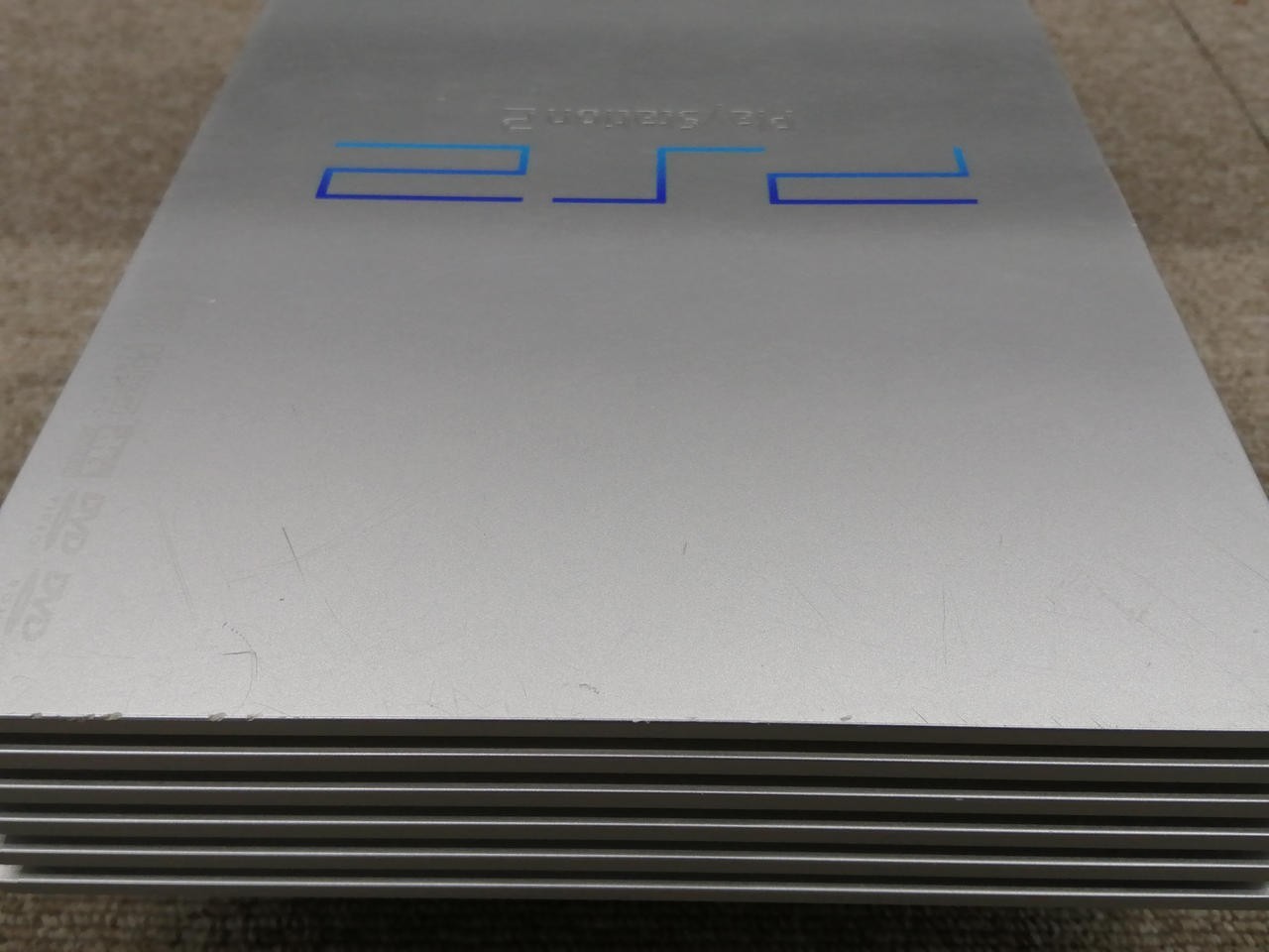 Sony PlayStation 2 PS2 Console Satin Silver SCPH-50000 TSS Tested NTSC-J Japan