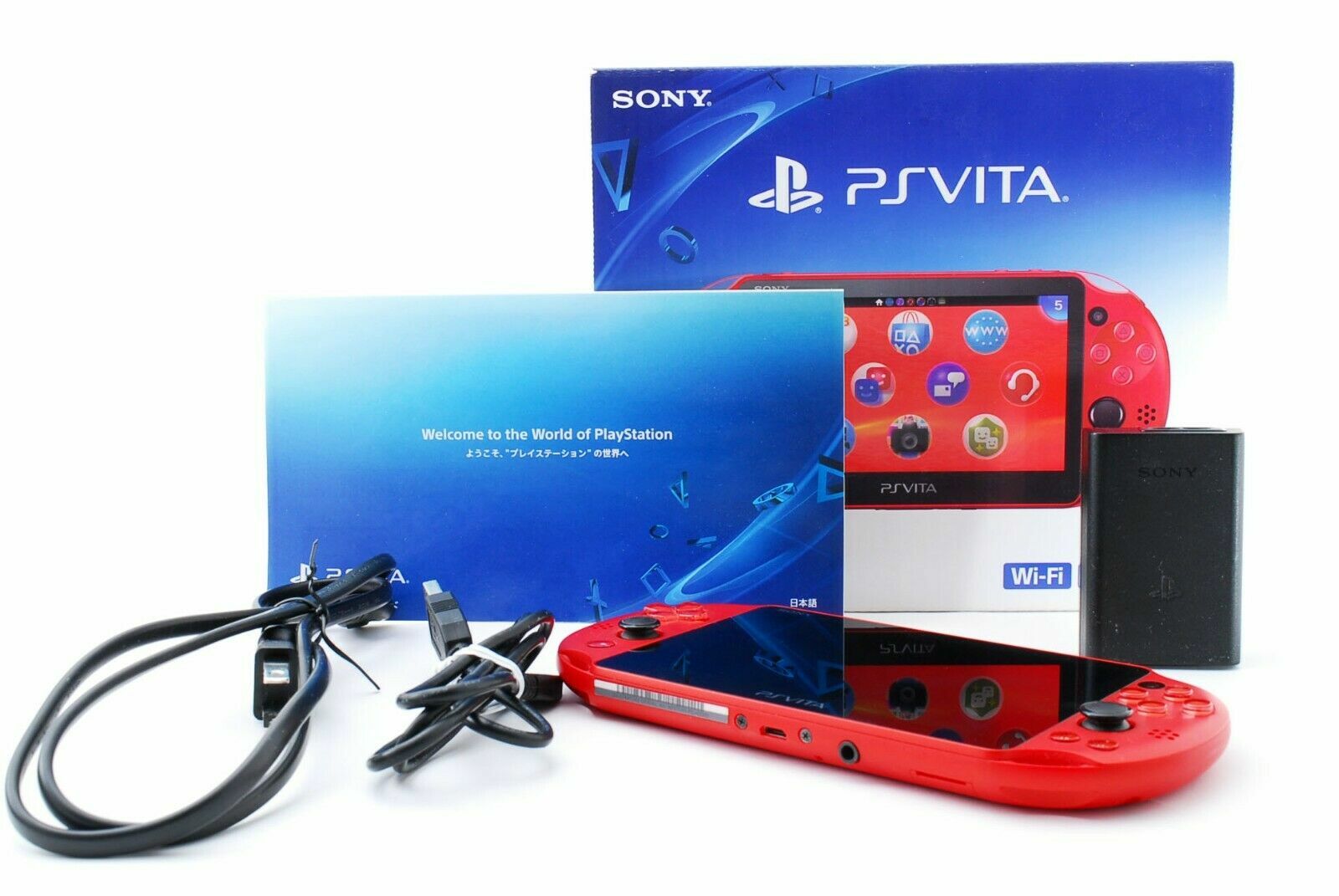 SONY PS Vita PCH-2000 Slim with Box + Accessory Various Color [Excellent]