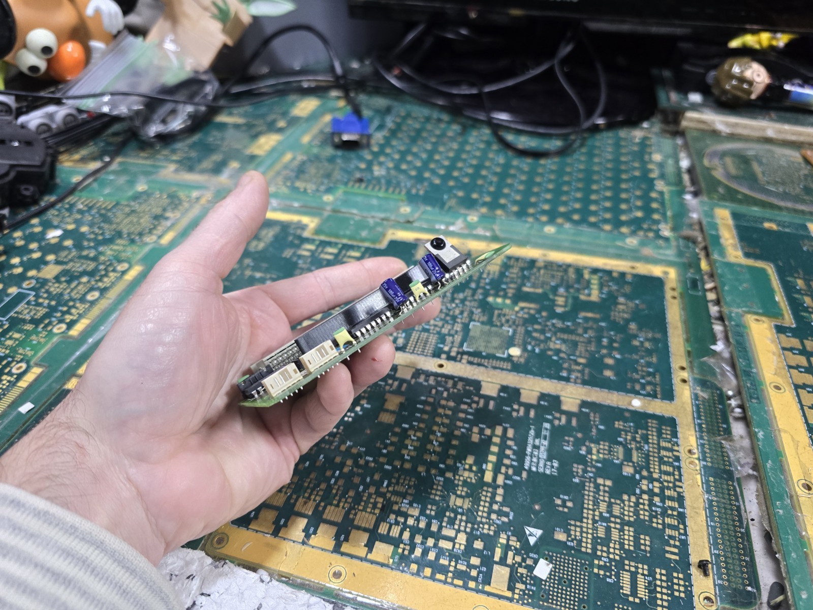 Philips CDI 910 EXACT Expansion Input Board-Not Tested-Intact-PARTS-READ ALL