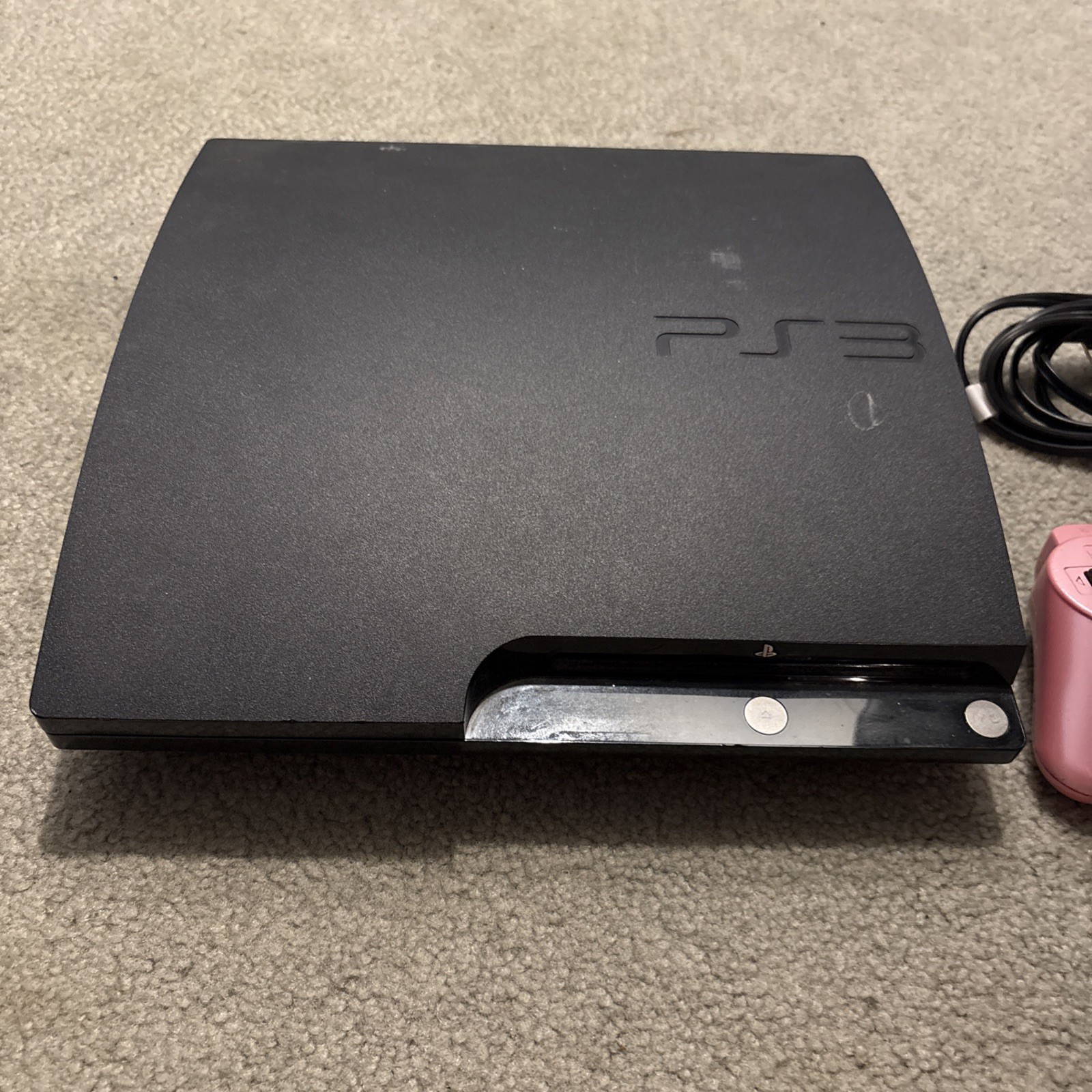 Sony PlayStation 3 – Slim 250GB Console – Charcoal Black Tested