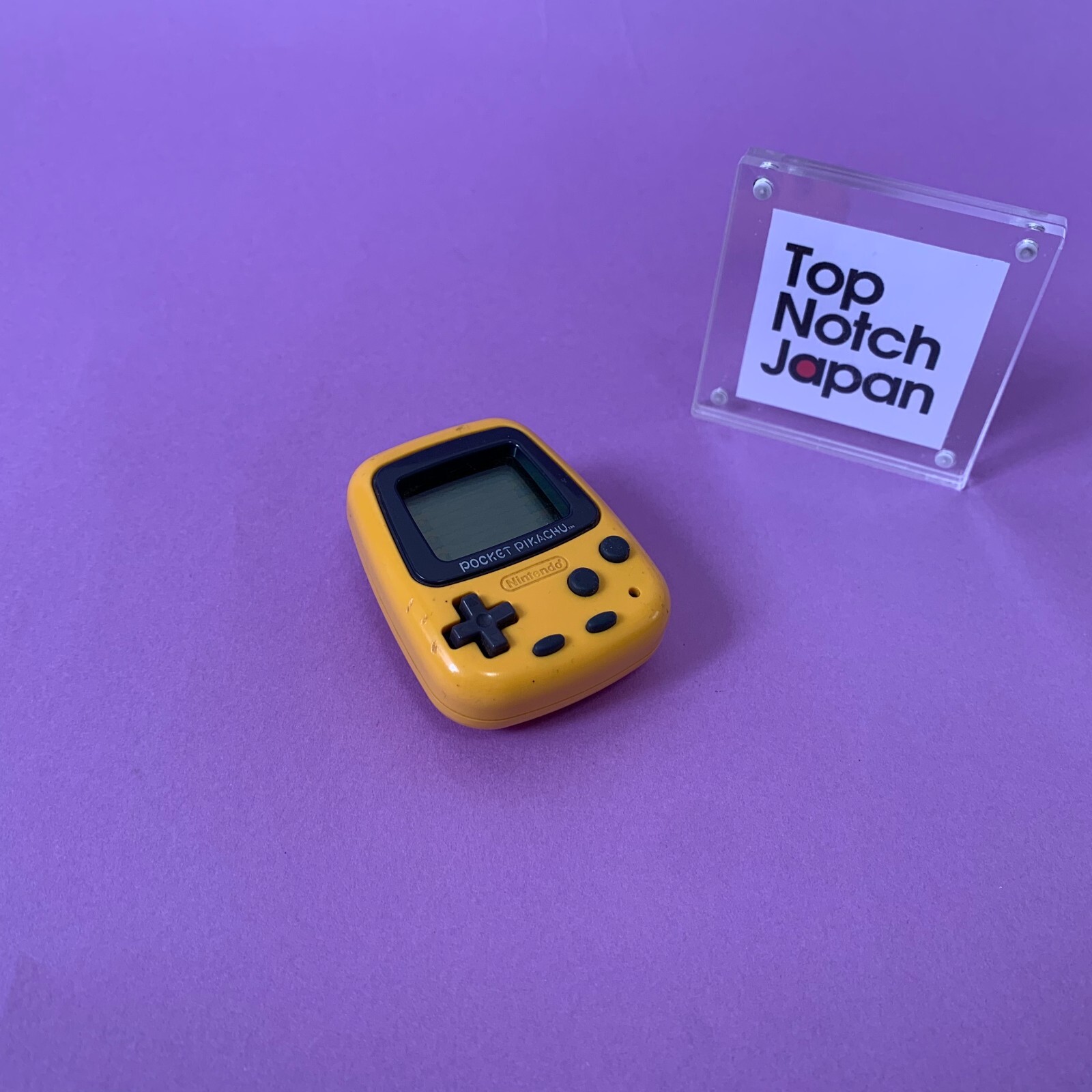 Nintendo Pocket Pikachu 1998 Pokemon Pedometer Virtual pet Tested Japan Used